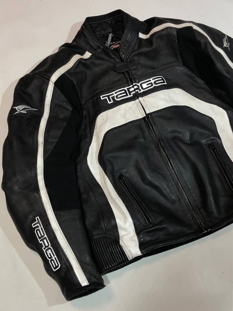 Dainese × Honda × Yamaha Targa Motorcycle leather jacket Racing Size US XL / EU 56 / 4 - 10 Thumbnail