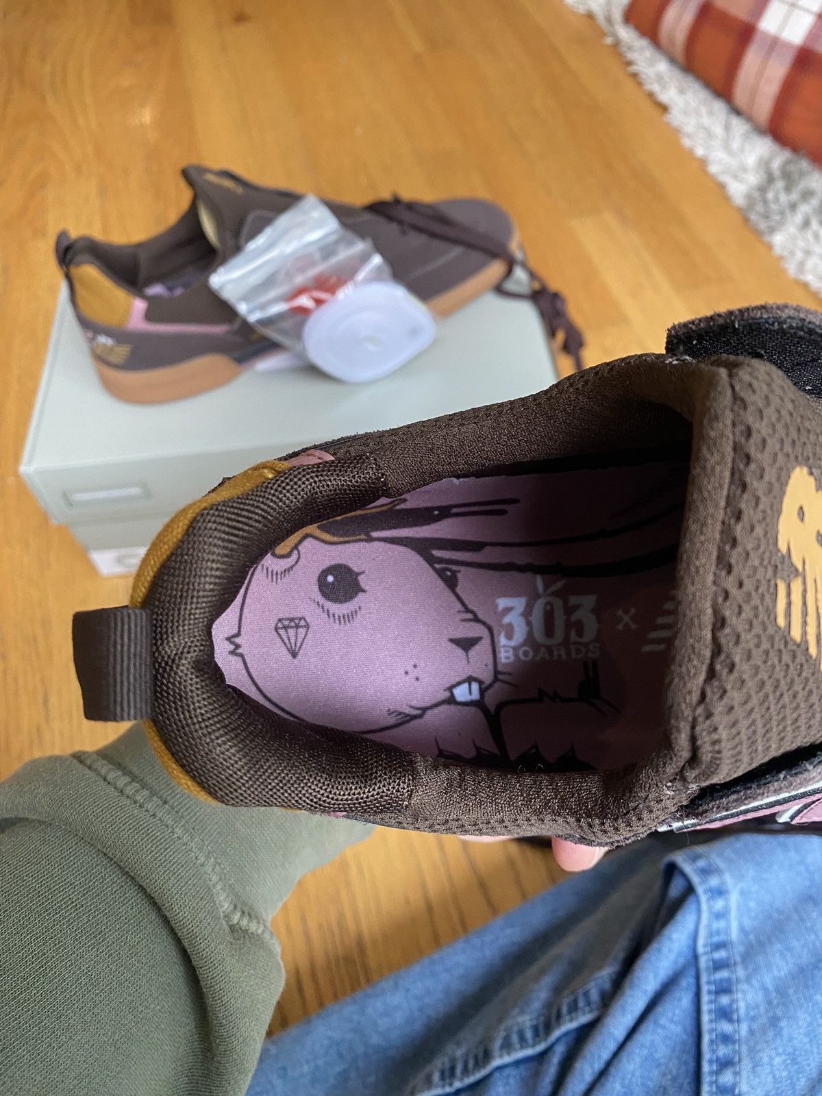 New Balance New Balance Numeric 288 Sport SBP Brown/Pink Size US 9.5 / EU 42-43 - 10 Thumbnail