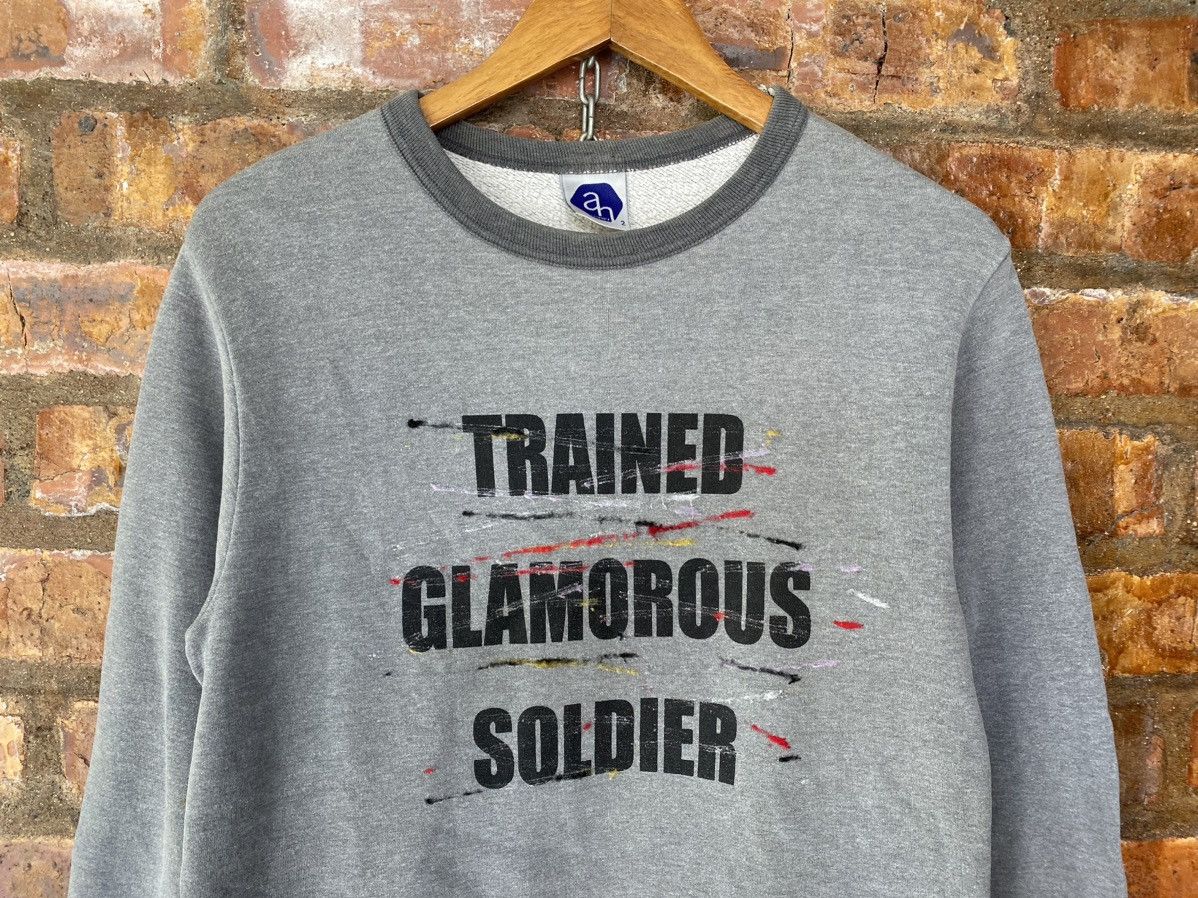 ABAHOUSE 90s Abahouse Trained Glamorous Soldier slash sweatshirt Size US M / EU 48-50 / 2 - 3 Thumbnail