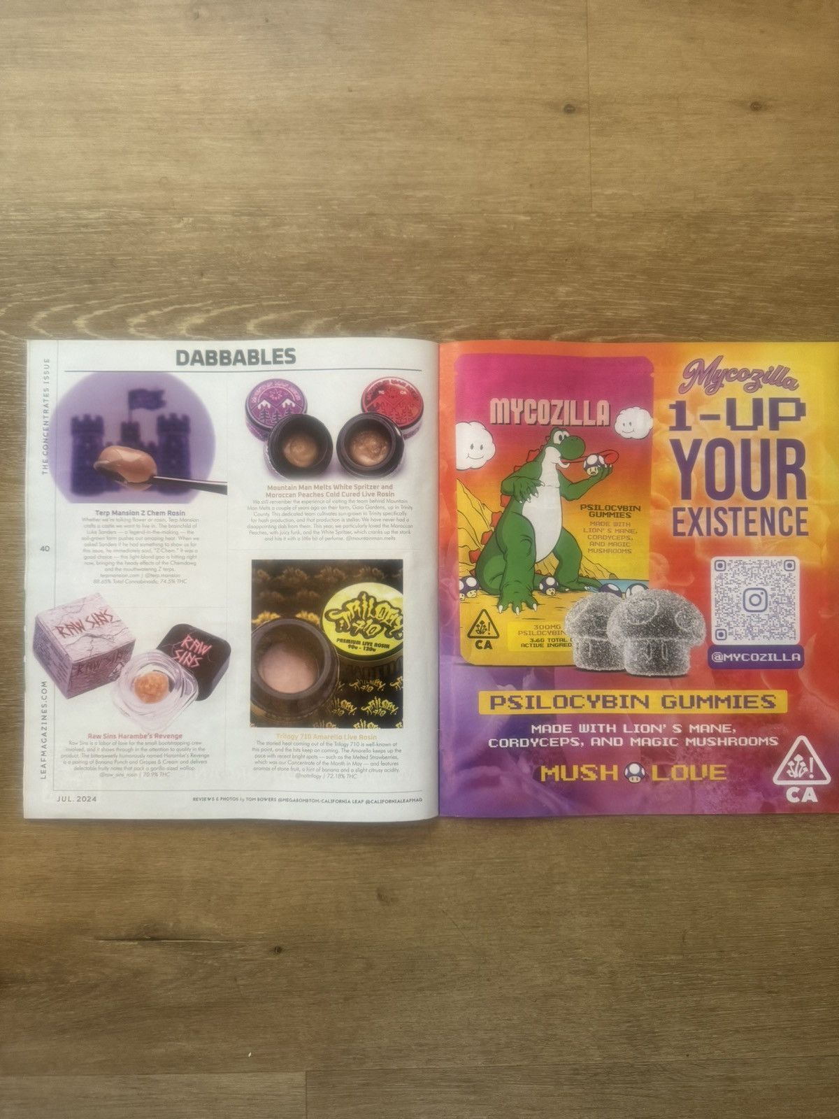 Dazed Magazine California Leaf The Concentrates Issue Magazine (High Times) Size ONE SIZE - 12 Thumbnail