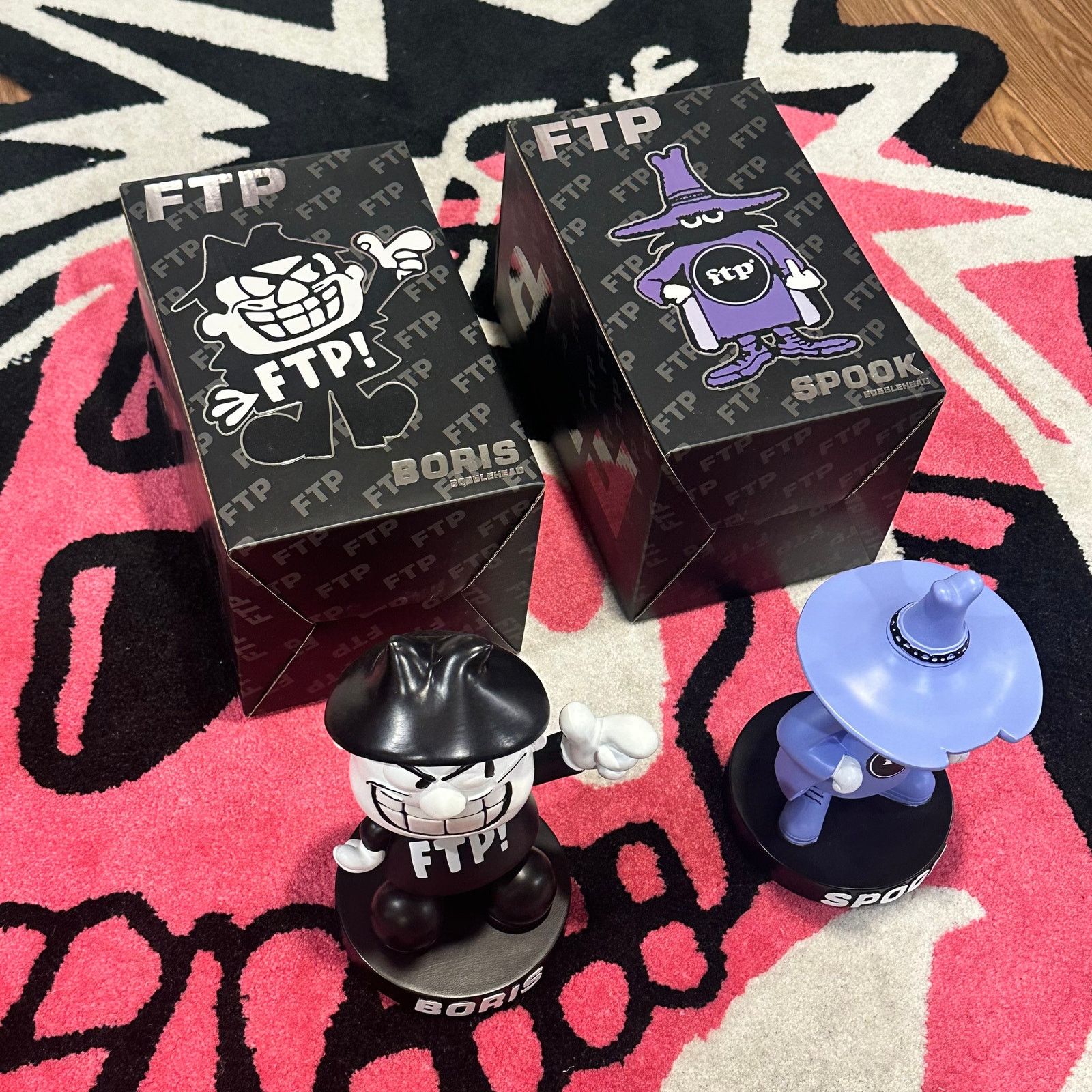 Fuck The Population FTP F*ckthepopulation Boris Bobblehead + Spook Bobblehead Size ONE SIZE - 1 Thumbnail