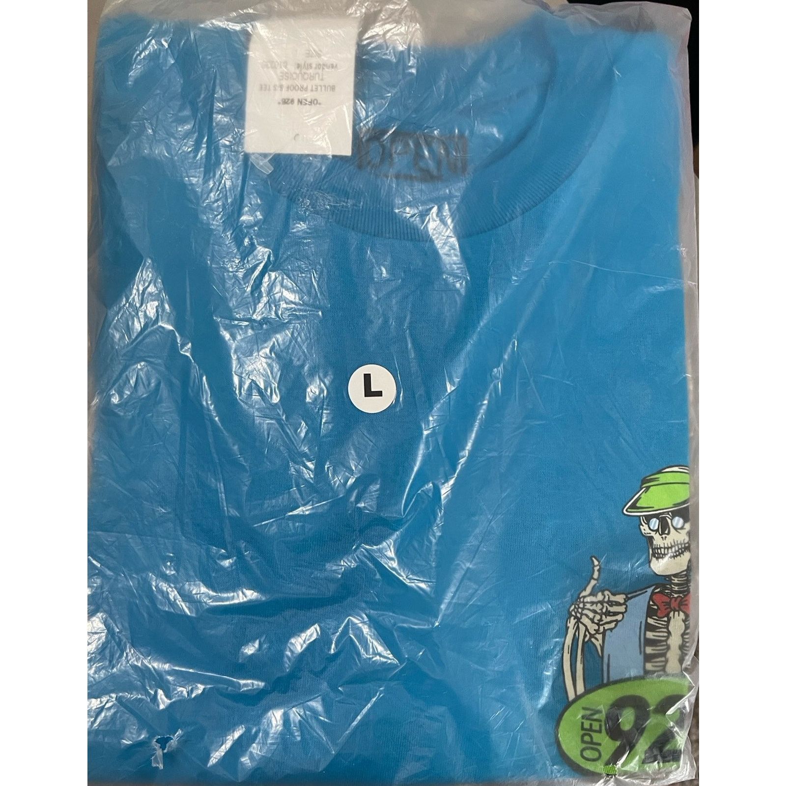 Other Open 925 Men's T-shirt Not Guilty Tee Sky Blue Unisex Size L Size US L / EU 52-54 / 3 - 3 Thumbnail