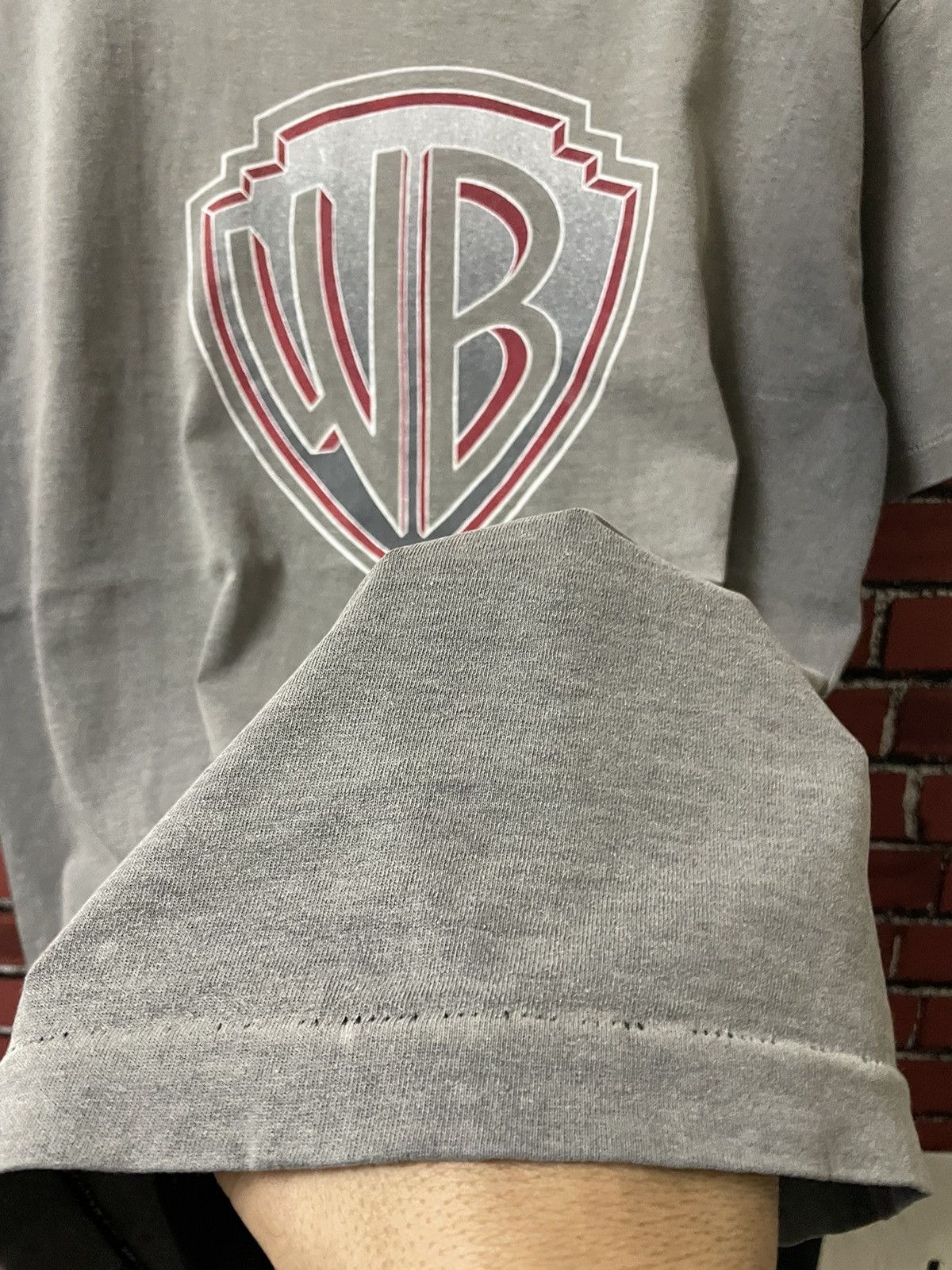 Warner Bros VINTAGE WARNER BROS LOGO PRINT SHIRTS 90s Size US L / EU 52-54 / 3 - 7 Thumbnail
