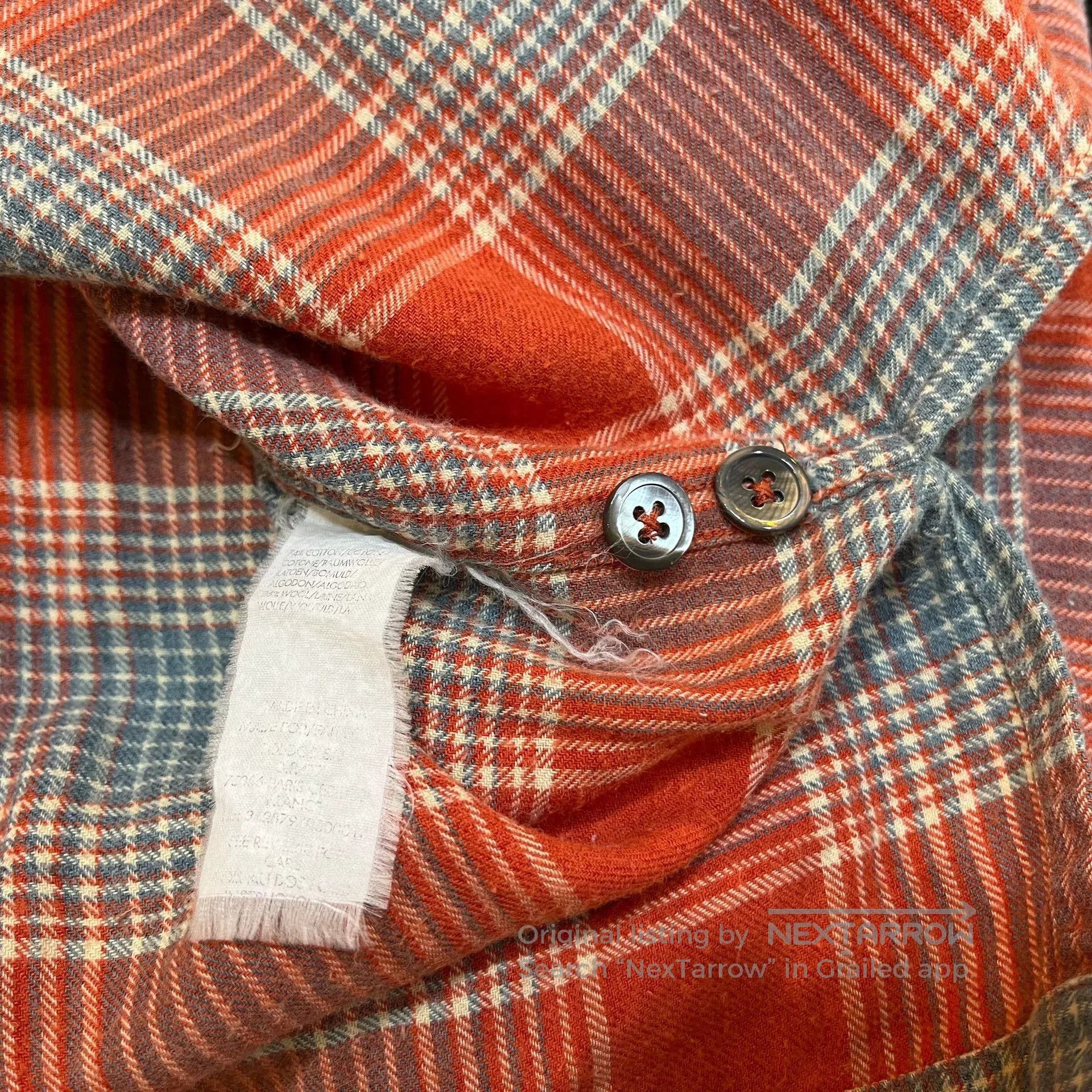 RRL Ralph Lauren RRL Vintage Wool Plaid Shirt. Size US S / EU 44-46 / 1 - 4 Thumbnail