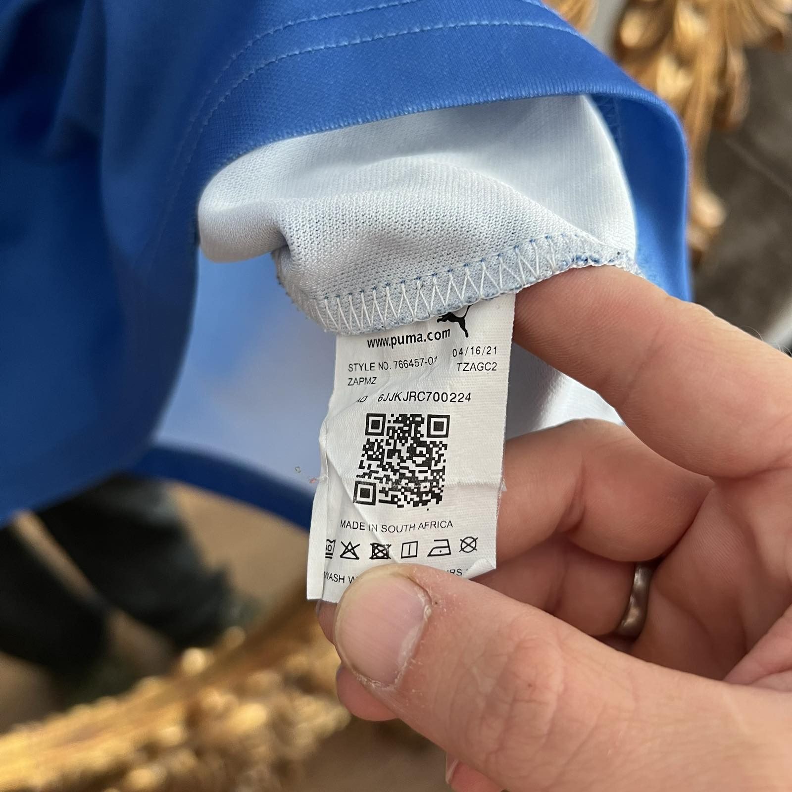 Puma Blue Bulls 2019/2020 Vodacom Puma Rugby jersey shirt tee Size US XL / EU 56 / 4 - 6 Thumbnail