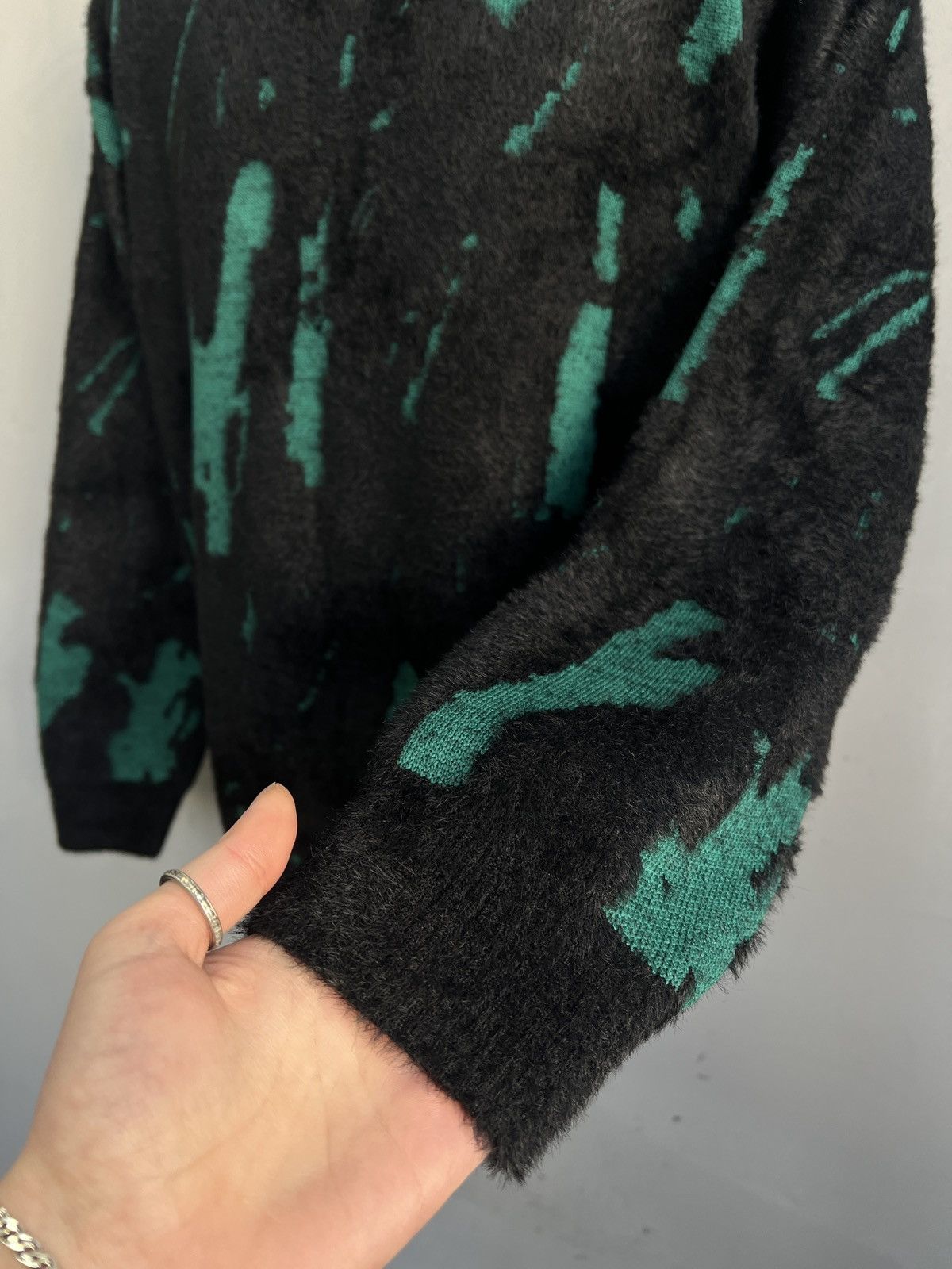 Hysteric Glamour Abstract Knit Sweater Y2K Grunge Style hysteric glamour y2k Size US M / EU 48-50 / 2 - 4 Thumbnail