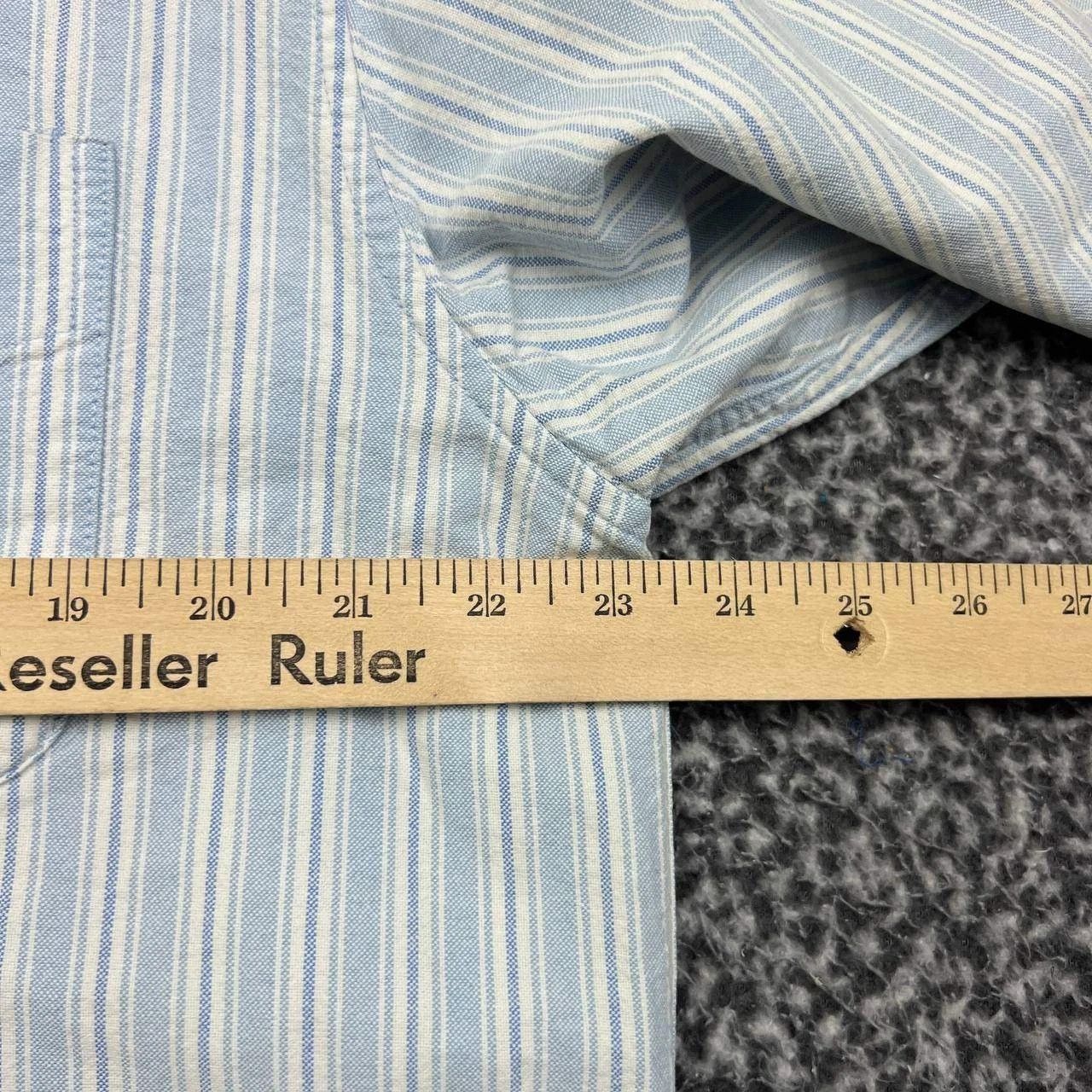 U.S. Polo Assn. U.S. Polo Assn. Button Down Shirt Men Blue Striped Cotton M Size US M / EU 48-50 / 2 - 3 Thumbnail