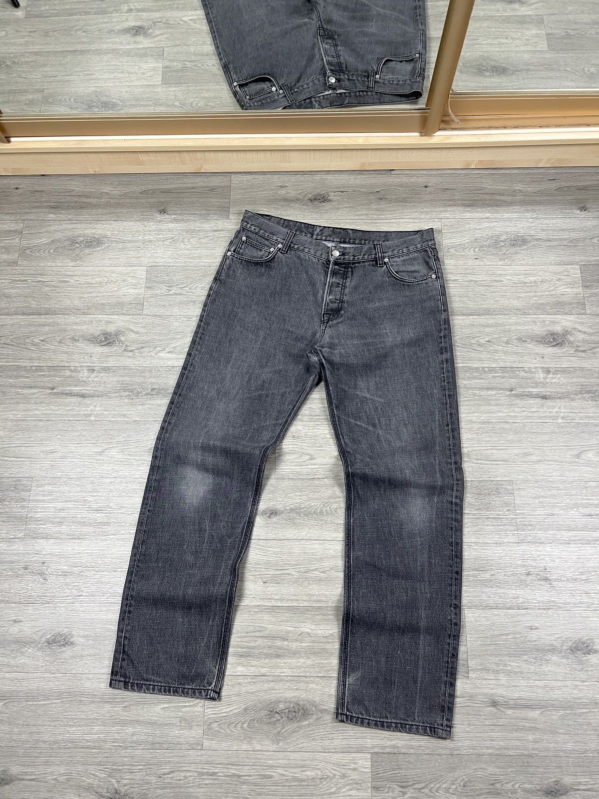 Jil Sander Vintage Jil sander archival grey jeans rare size 34 Size US 34 / EU 50 - 1 Thumbnail