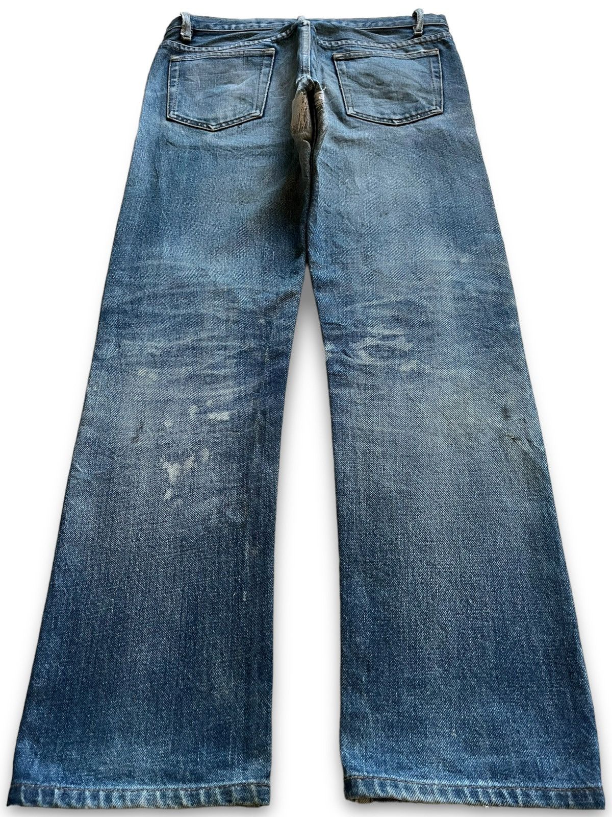 A.P.C. Vintage Apc Paris Button Fly Faded Wash Distressed Jeans Size US 30 / EU 46 - 2 Thumbnail