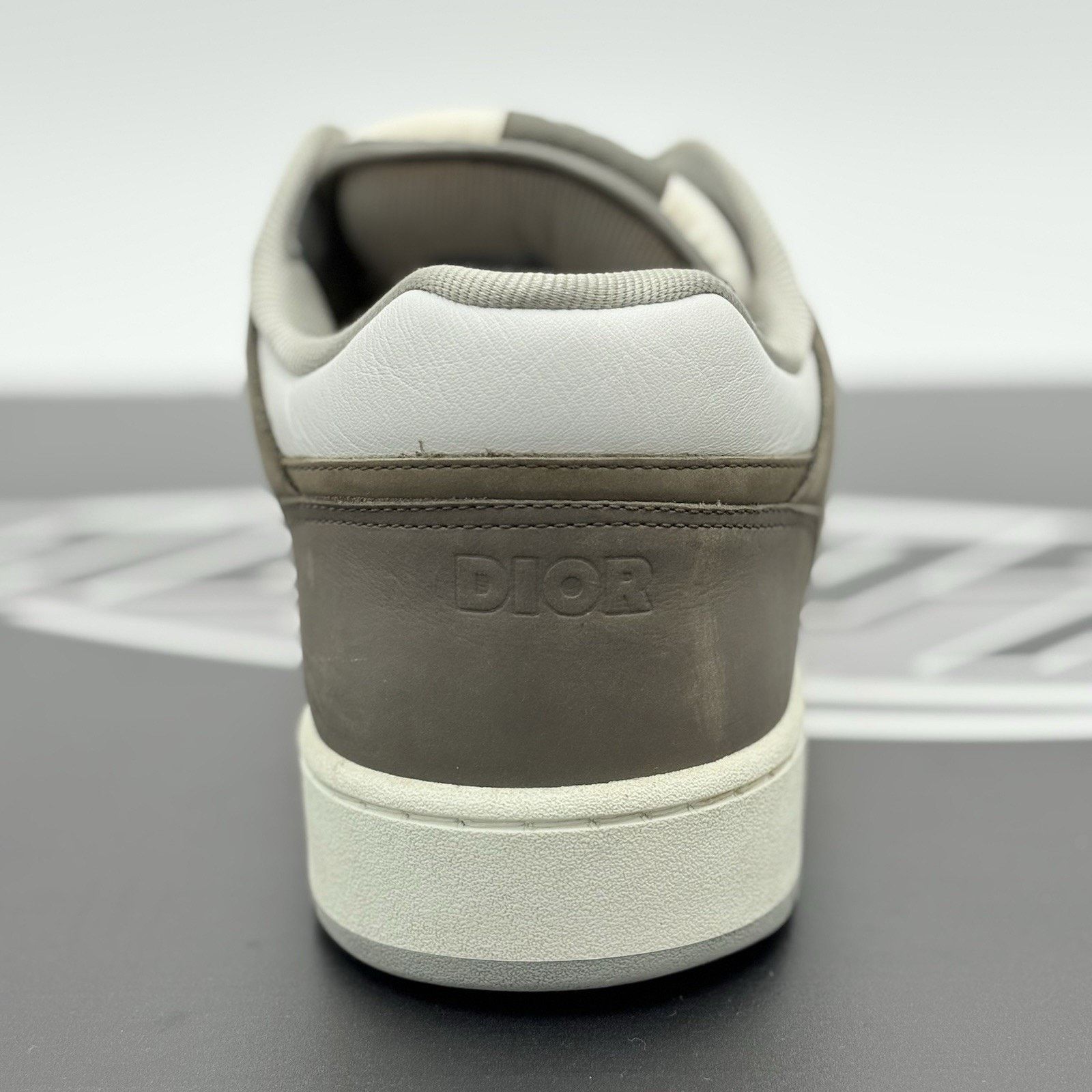 Dior Dior B27 Low Dior ' Olive White ' | GREAT CONDITION! Size US 12 / EU 45 - 3 Thumbnail