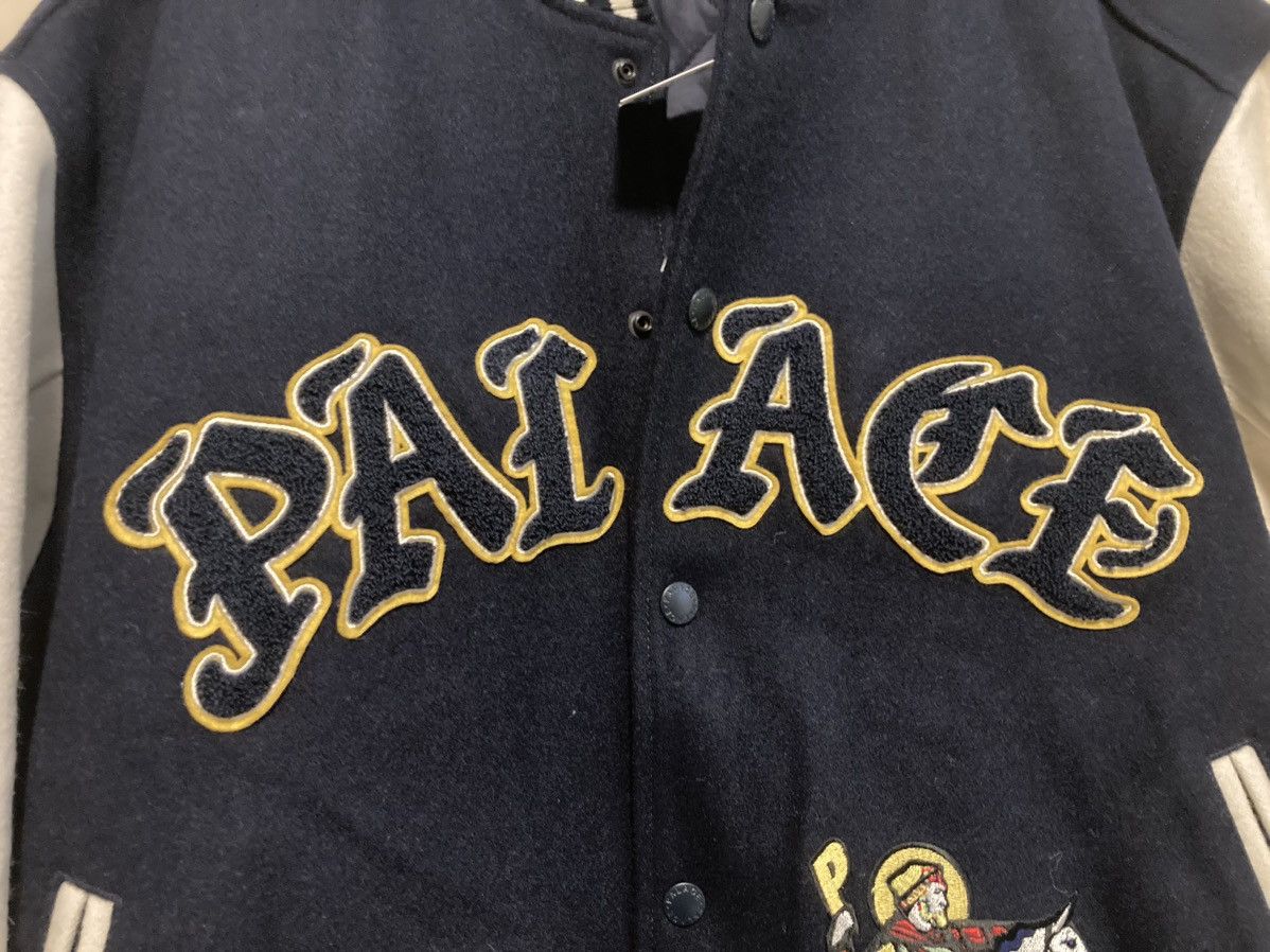 Palace Palace 2024SS Saint varsity jacket size M navy brand new Size US M / EU 48-50 / 2 - 2 Thumbnail