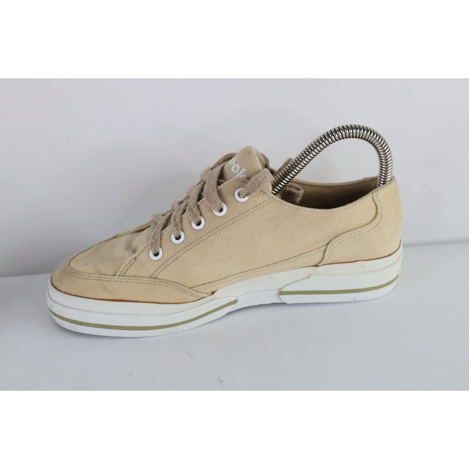 Reebok × Vintage Vintage 90s Reebok Distressed Spell Out Canvas Shoes Size US 7 / IT 37 - 7 Thumbnail