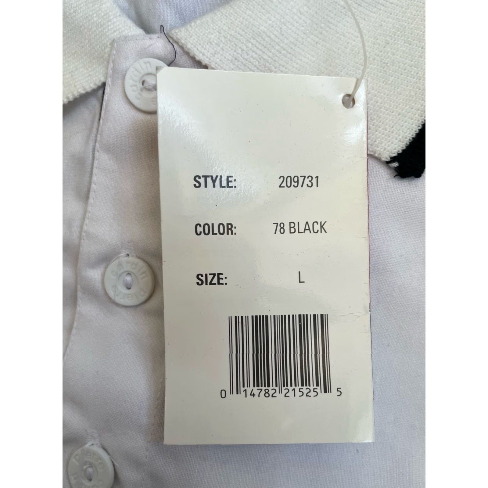 Pierre Cardin VINTAGE Pierre Cardin Polo Shirt Mens L 80s Deadstock NWT Popover Short Sleeve Black Polyester Size US L / EU 52-54 / 3 - 3 Thumbnail