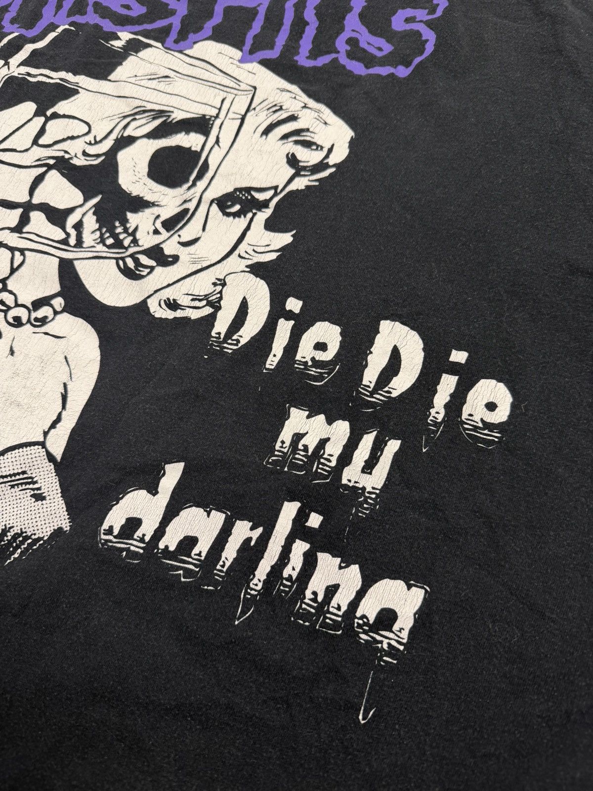 Band Tees Vintage 2001 Misfits Die Die My Darling Screen Star T-Shirt Size US XL / EU 56 / 4 - 12 Thumbnail
