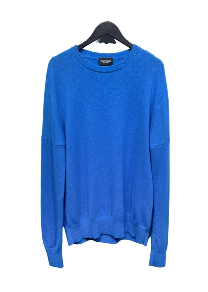 Calvin Klein 205W39NYC Calvin Klein 205W39NYC Blue Cashmere Sweater Size US L / EU 52-54 / 3 - 1 Thumbnail