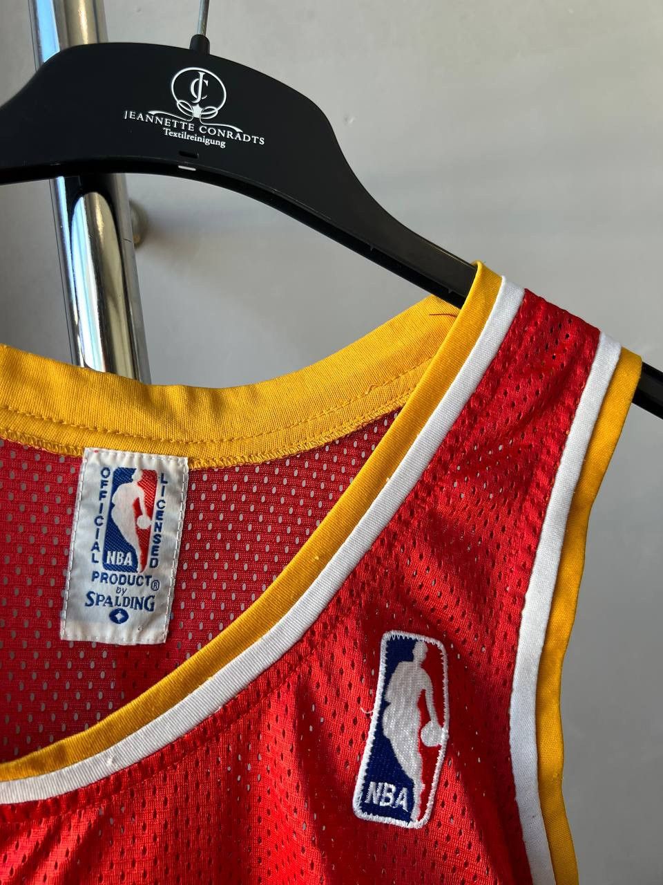 VERY RARE! 1970/80 HOUSTON ROCKETS #34 SPALDING JERSEY SZ S