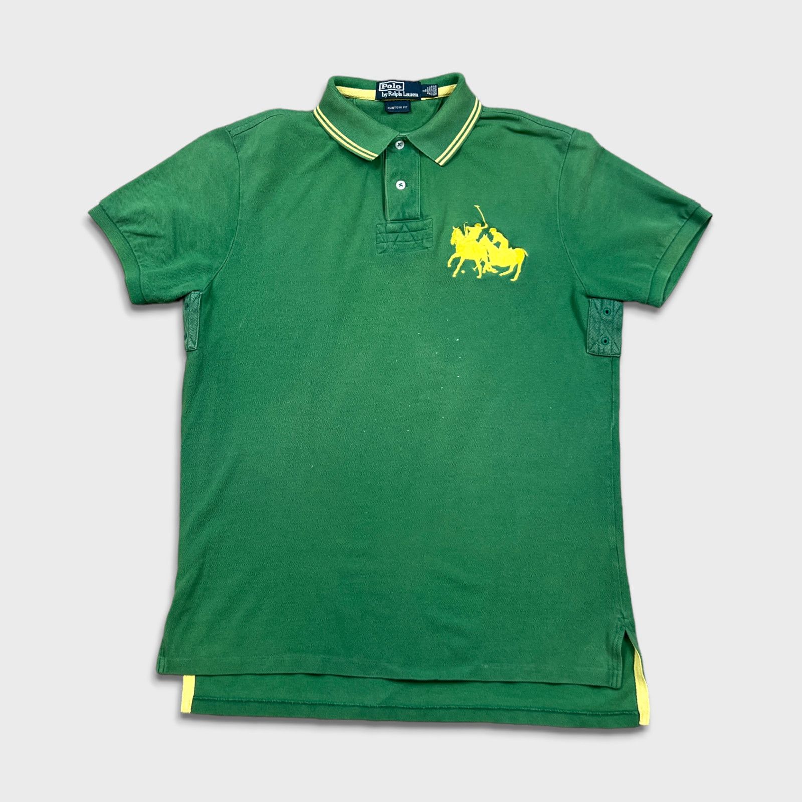 Polo Ralph Lauren × Vintage Vintage 90s Polo Ralph Lauren Shirt Stampede Pony Preppy Size US L / EU 52-54 / 3 - 1 Thumbnail
