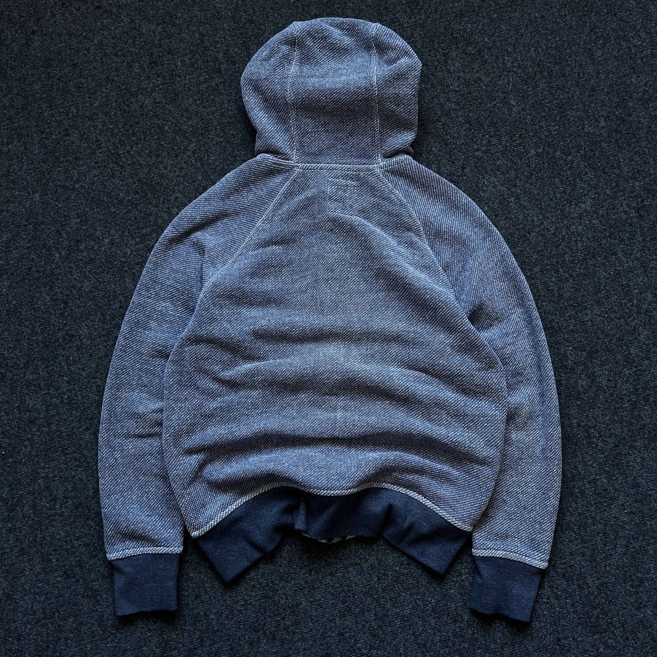 Urban Pipeline VTG Knit Zip Hoodie Piping Hot Size M Dark Blue Y2K 00s USA Size US M / EU 48-50 / 2 - 5 Thumbnail