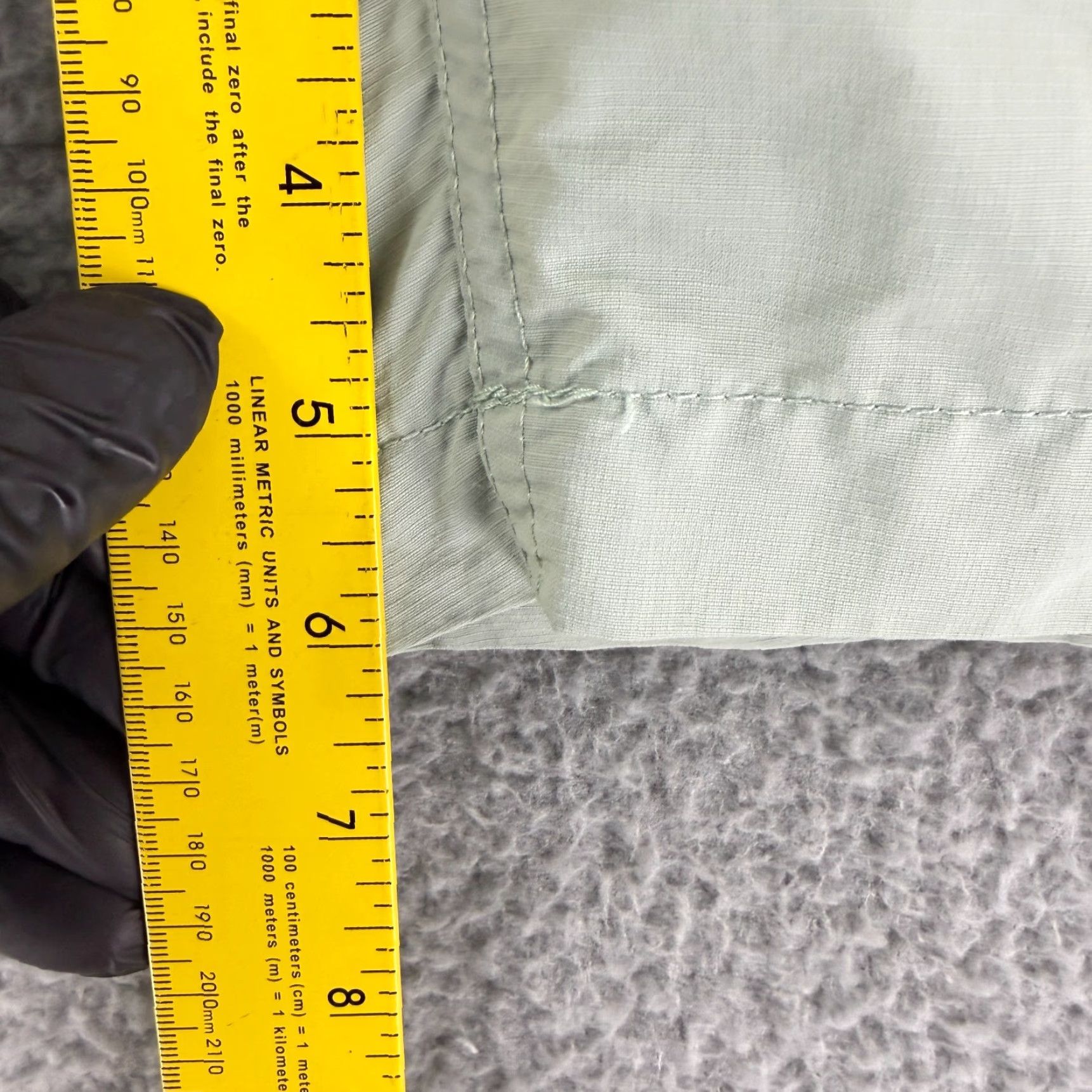 Madewell Madewell (RE)sourced Everywhere Short Mens Large Green Pull On Elastic Waist Chino Pocket Breathable Lightweight Regular Size US 33 - 6 Thumbnail