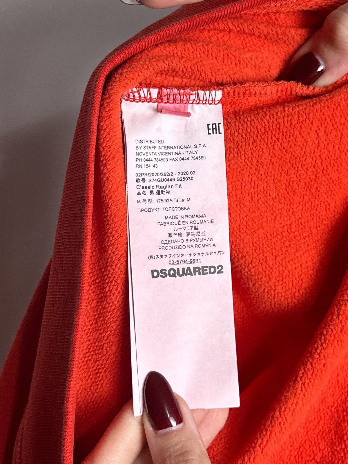 Dsquared2 Dsquared2 Sweatshirt Crewneck “DSQ2 MILANO ITALY” Size US M / EU 48-50 / 2 - 5 Thumbnail
