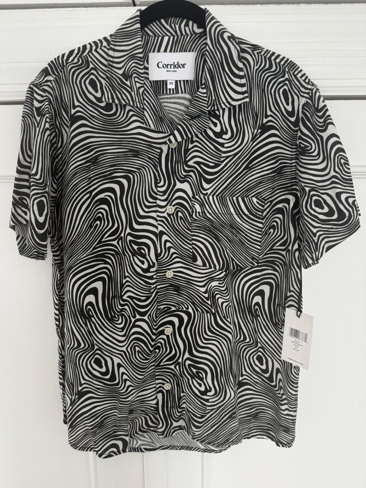 Corridor Corridor Contours Lyocell Short Sleeve Small Black NWT Size US XS / EU 42 / 0 - 1 Thumbnail