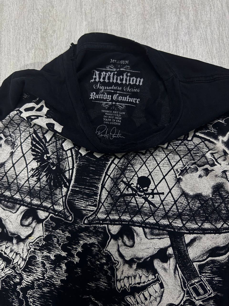 Affliction Y2K AFFLICTION RANDY COUTURE OVP TEE Size US M / EU 48-50 / 2 - 2 Thumbnail