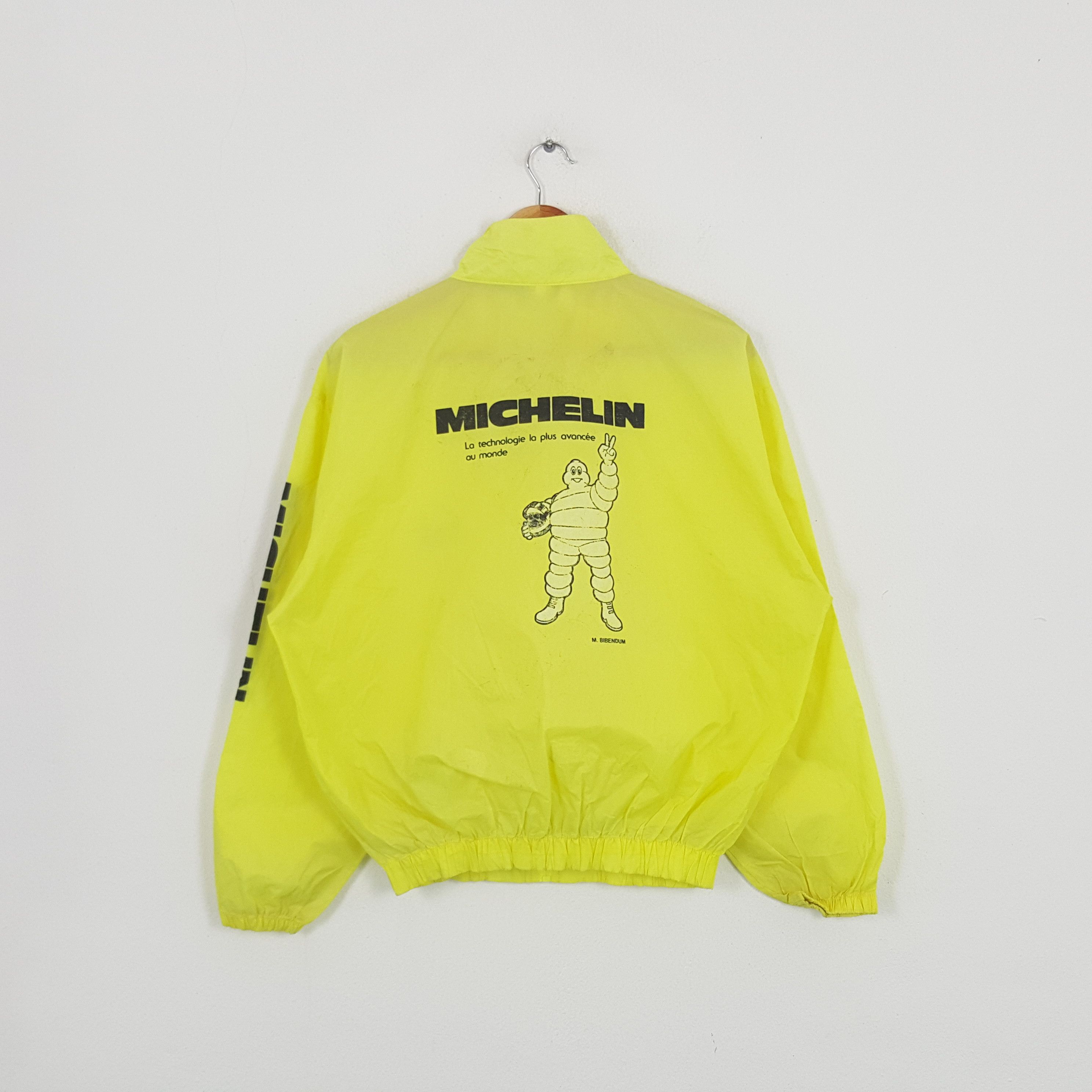 Vintage Vintage Michelin Tyre Motorsports Team Windbreaker Jacket Size US L / EU 52-54 / 3 - 1 Thumbnail
