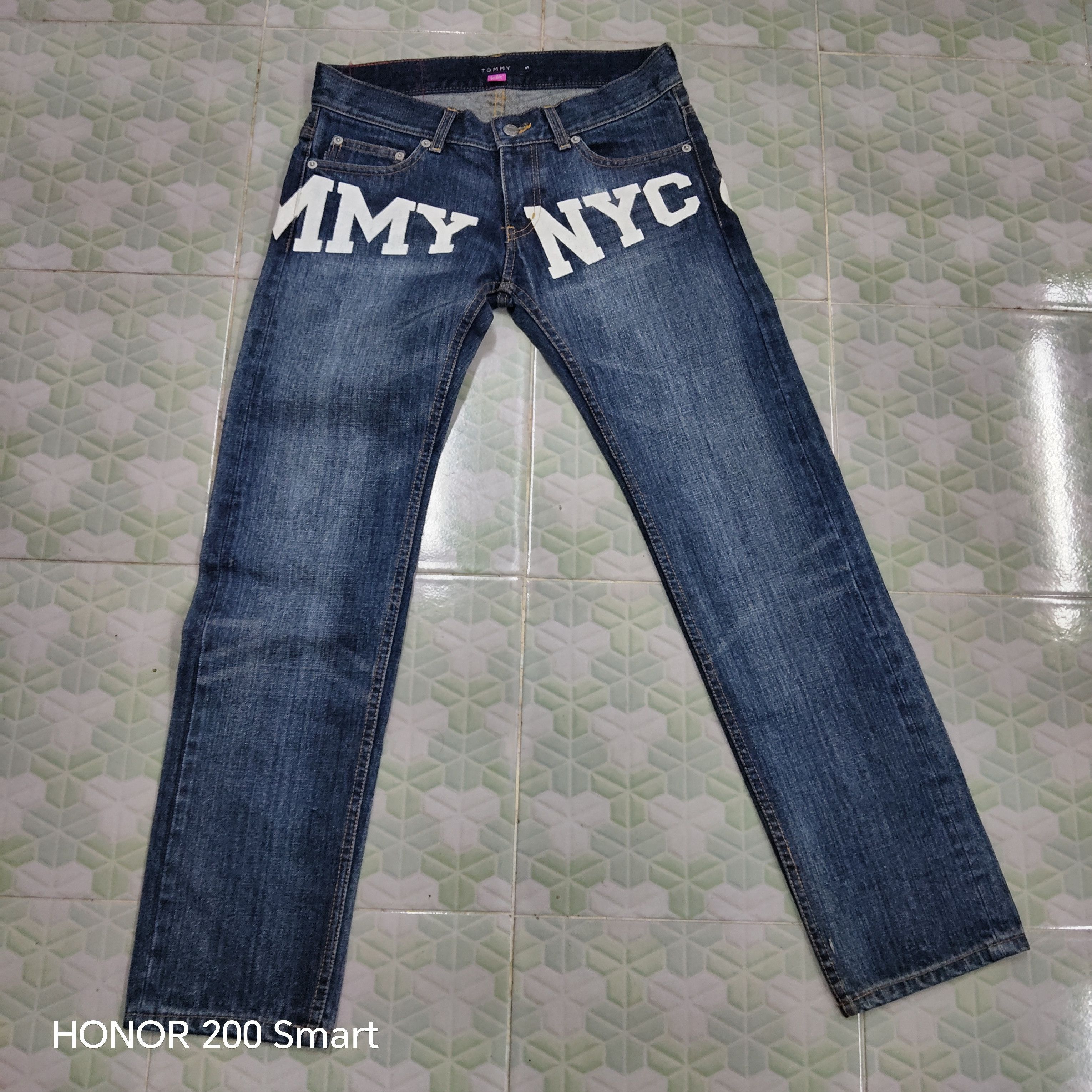 Tommy Jeans Vintage Selvedge Tommy NYC Jeans Size 30" / US 8 / IT 44 - 1 Thumbnail