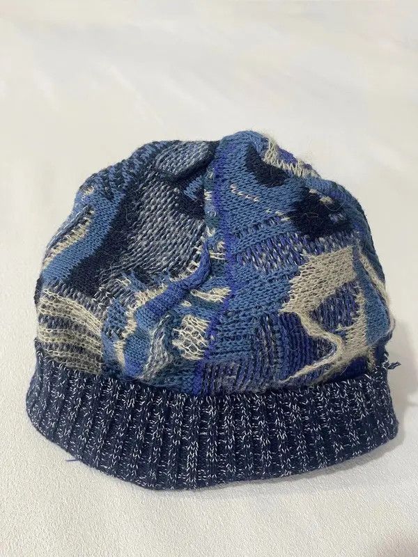 VIBE Handmade Vintage Patchwork Warm Winter Hat Cap Size ONE SIZE - 5 Thumbnail
