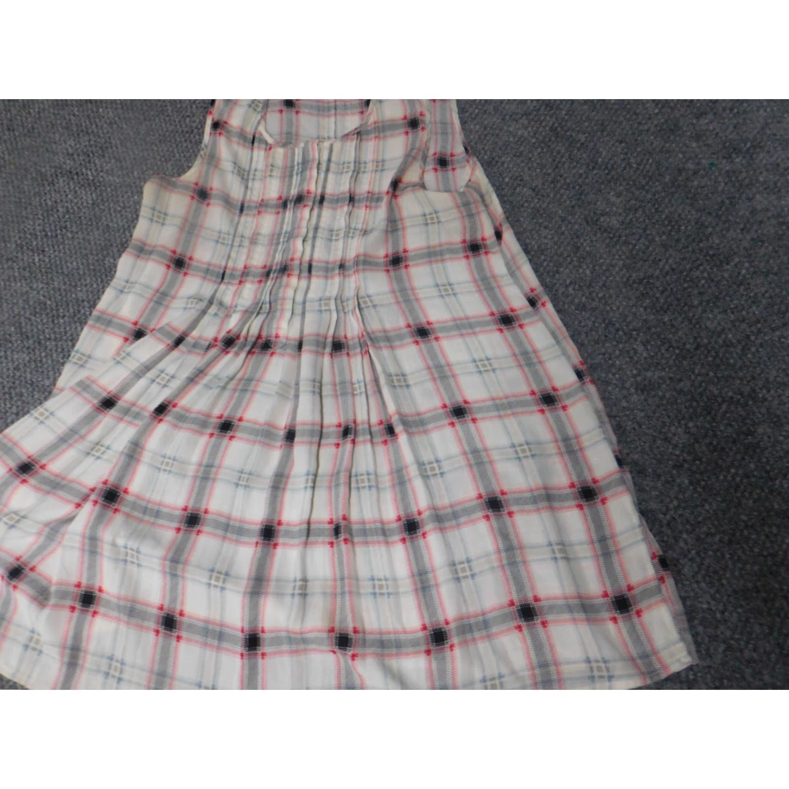 Vintage The Limited Blouse XS Women Gray Plaid Henley Button-Down Pullover Casual Regular Modern - Size XS / US 0-2 / IT 36-38 - 3 Thumbnail