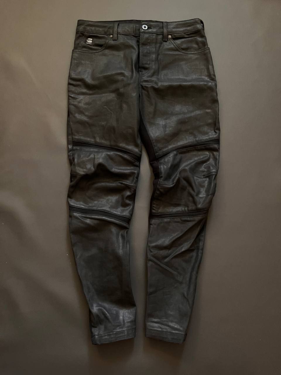 G-Star Mens G Star Raw Motac 3D Slim Moto Pants Black Wax | Grailed