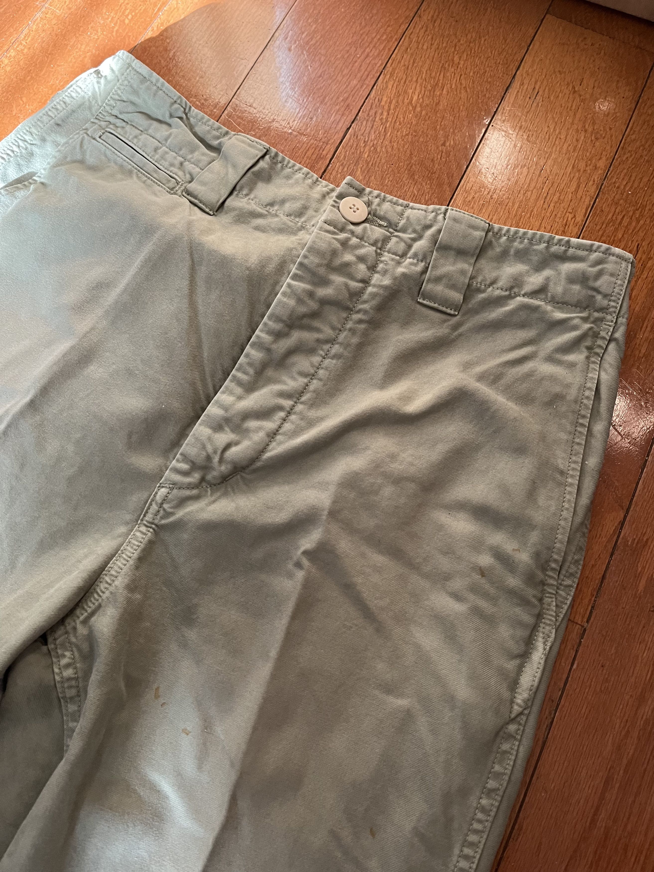 visvim LEAGUERS CHINO DMGD LT.GREEN 【公式通販】