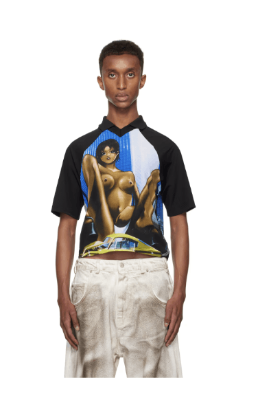 Mowalola Touch Me Polo | Grailed