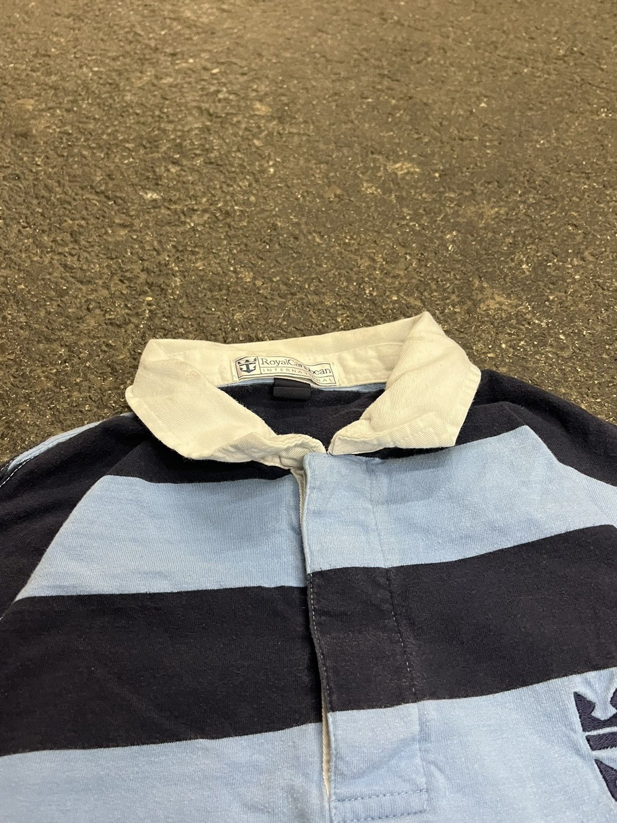 Polo Ralph Lauren × Vintage Rugby stripped vintage shirt hype preppy fall streetwear Size US L / EU 52-54 / 3 - 7 Thumbnail