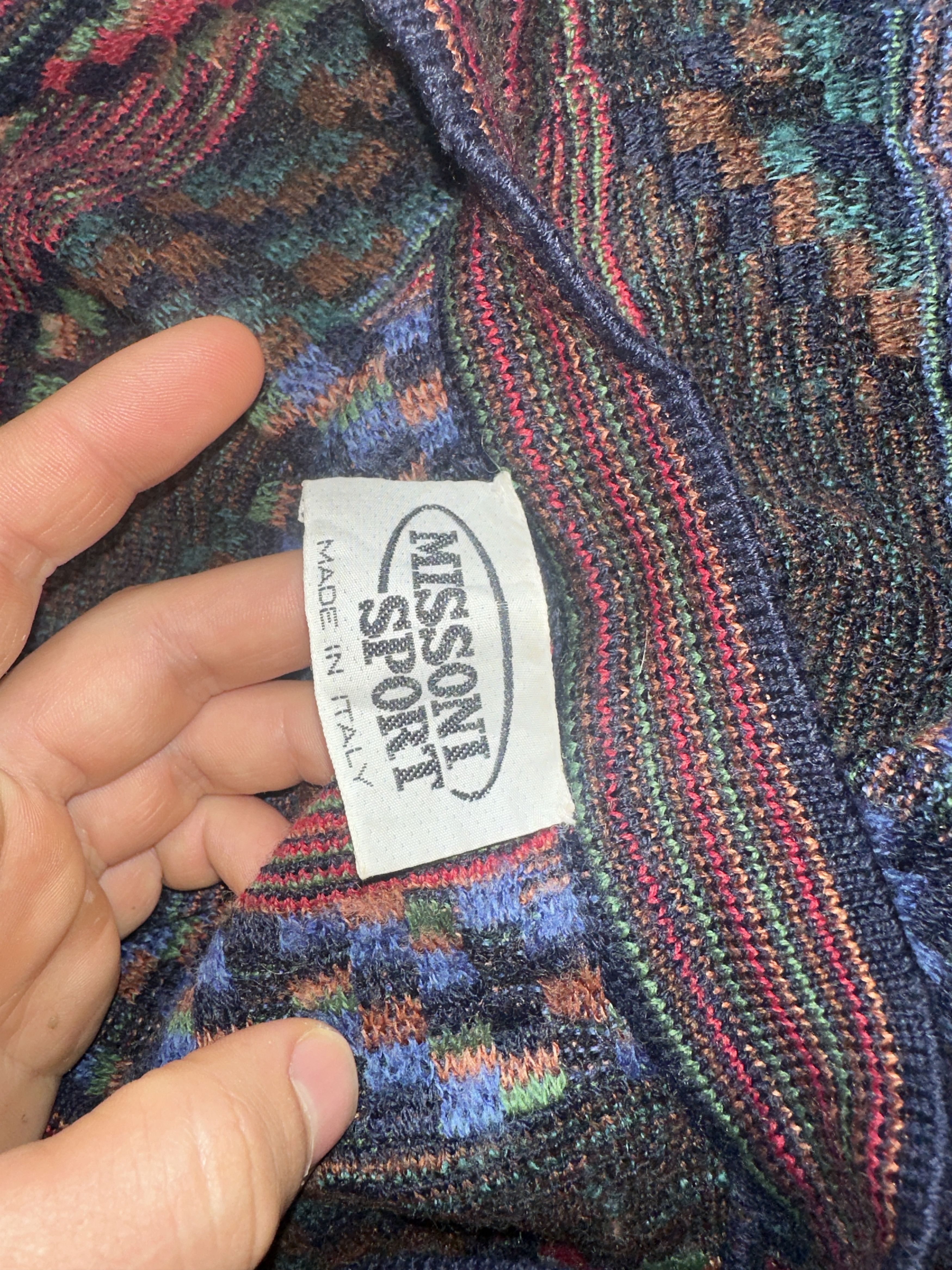 Missoni Missoni Sport Oversized Knit Cardigan Archive Size 58 2XL Size US XXL / EU 58 / 5 - 4 Thumbnail
