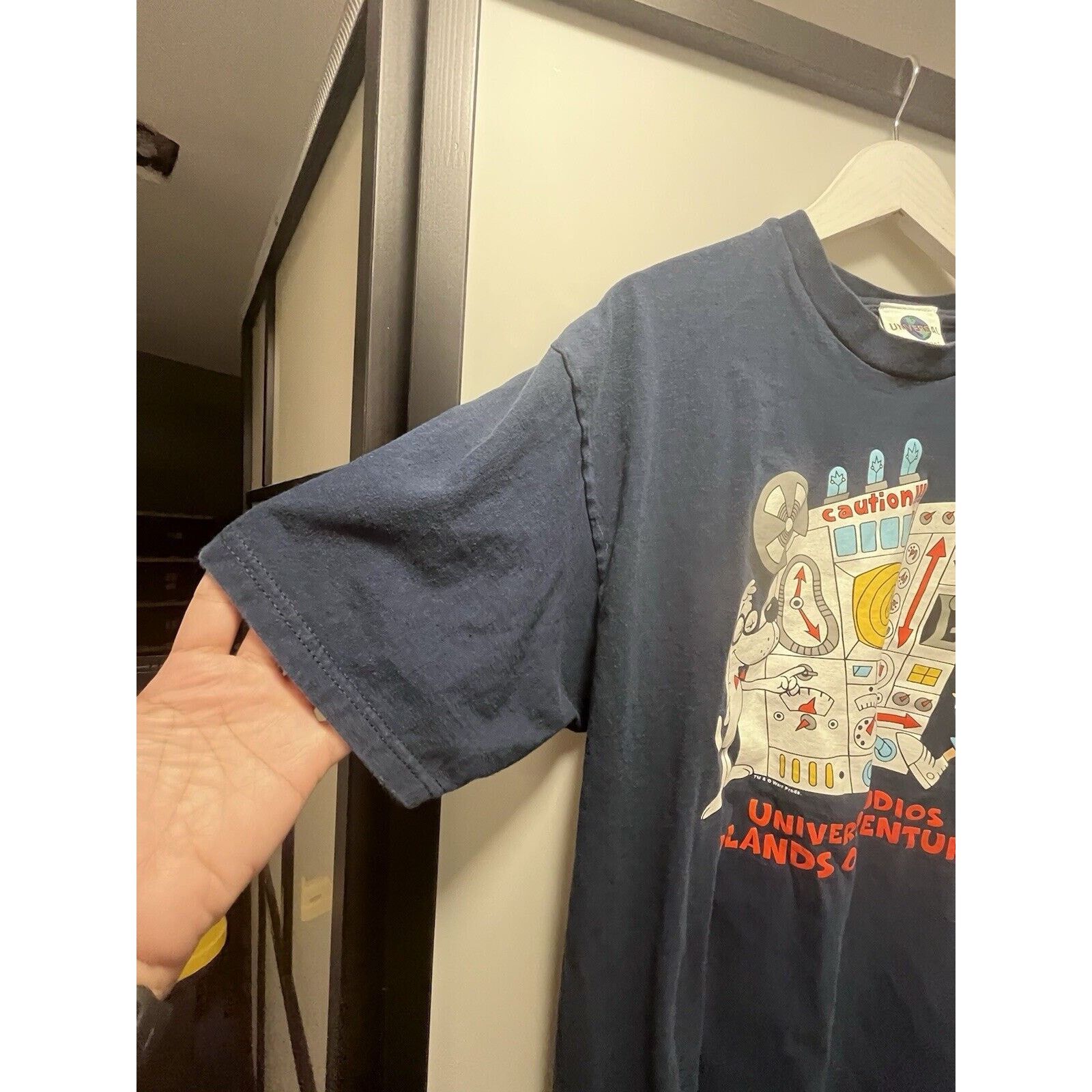 Universal Studios 90s Shirt Mr. Peabody and Sherman Rocky & Bullwinkle XL Size US XL / EU 56 / 4 - 5 Thumbnail