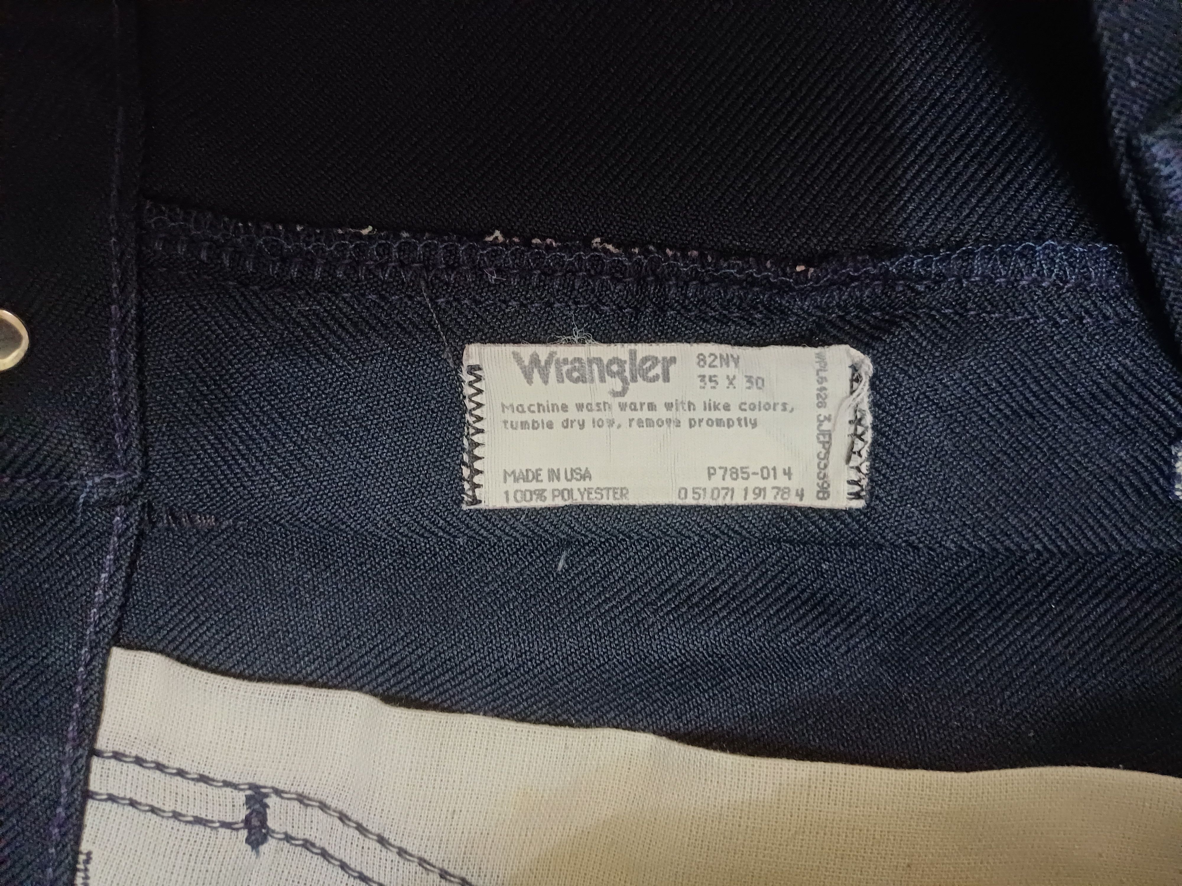 Wrangler Vintage wrangler prest flared cutting Size US 35 - 6 Thumbnail