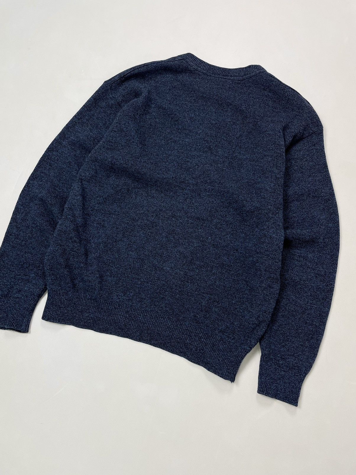 Lacoste Lacoste 🐊 Vintage blue knitted wool sweater Size US S / EU 44-46 / 1 - 8 Thumbnail