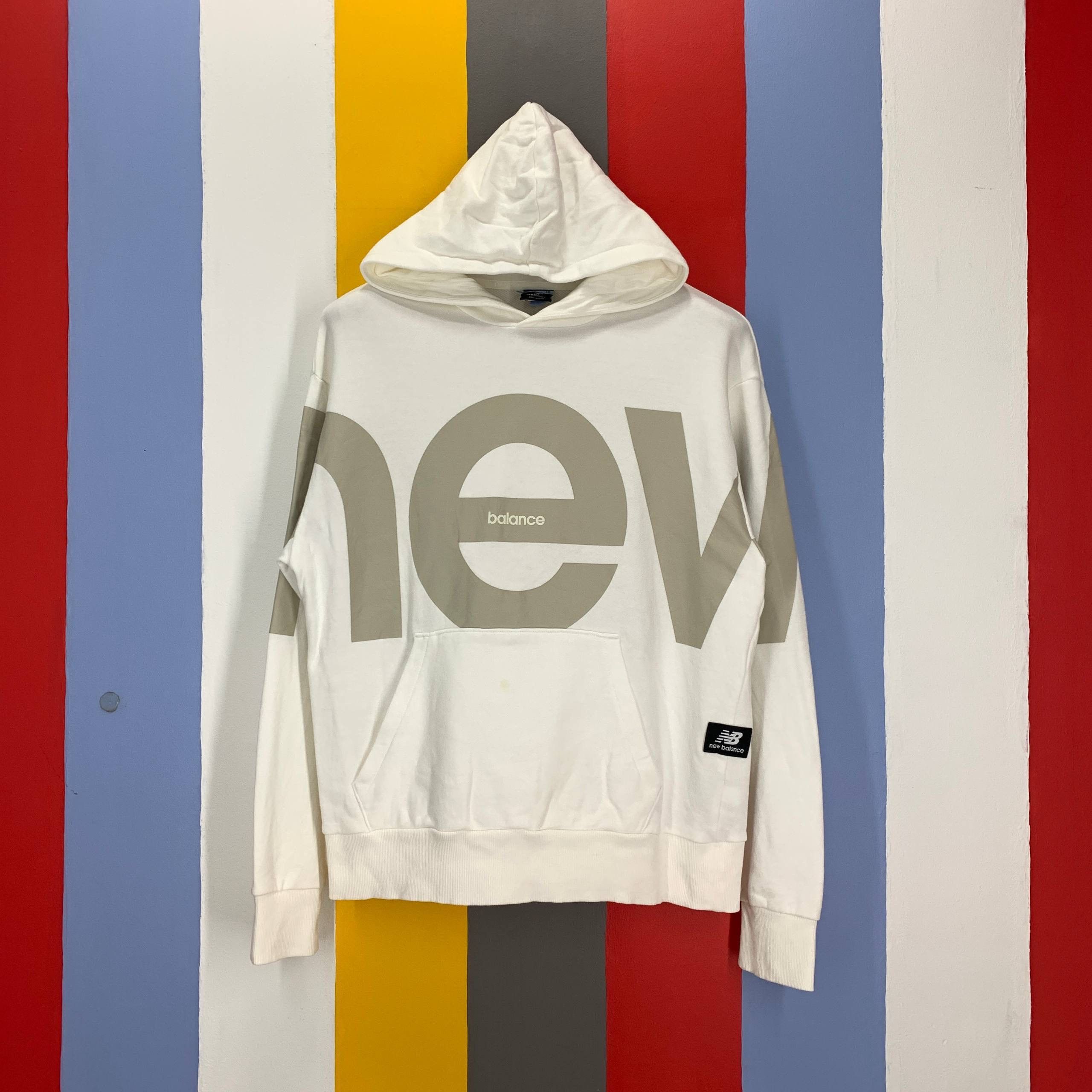 New Balance NEW BALANCE Big Logo Hoodie #2602/Y Size M / US 6-8 / IT 42-44 - 1 Thumbnail