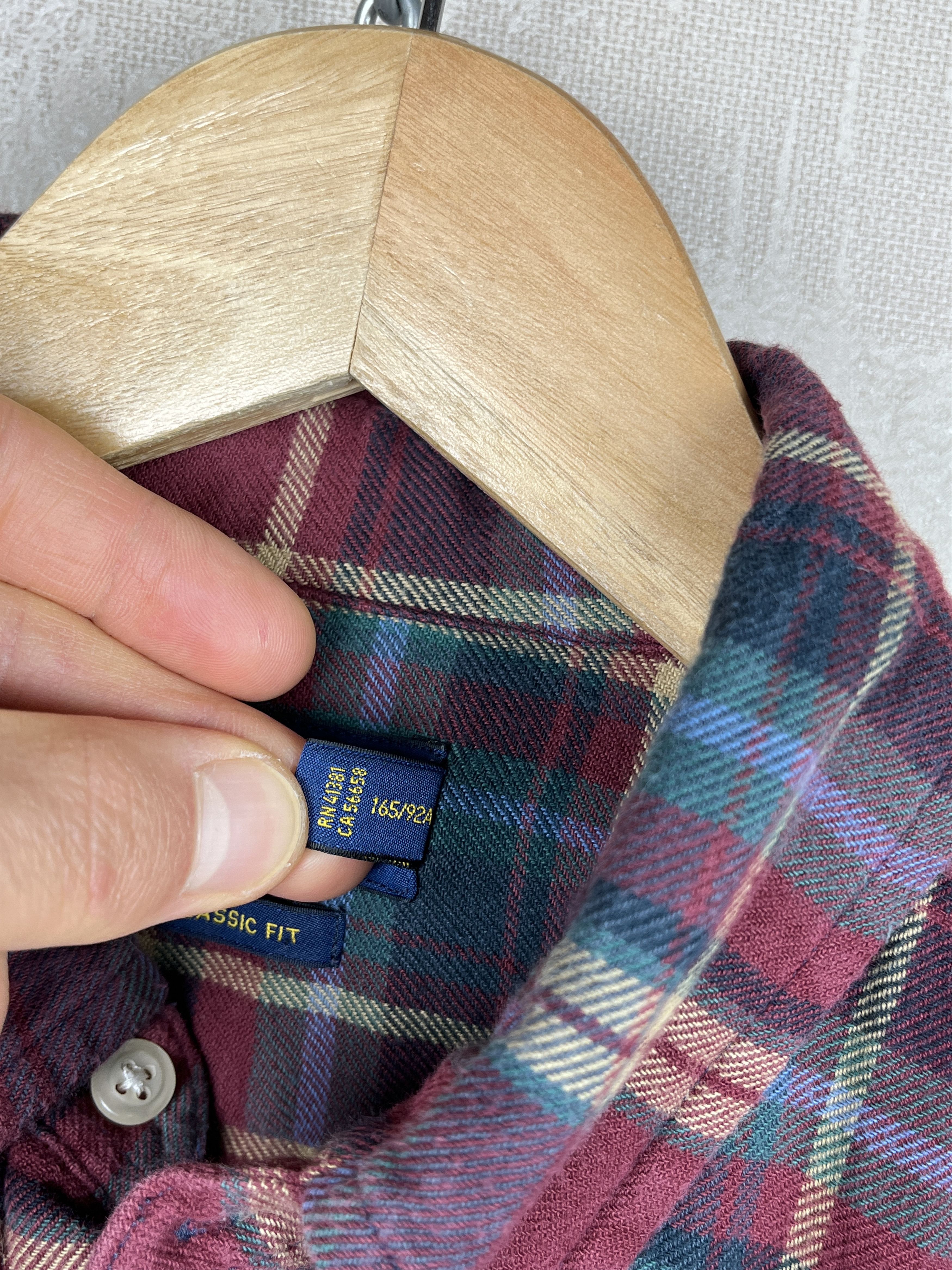 Ralph Lauren Ralph Lauren Check Plaid Flannel Long Sleeve Shirt Size S-M Size US M / EU 48-50 / 2 - 7 Thumbnail