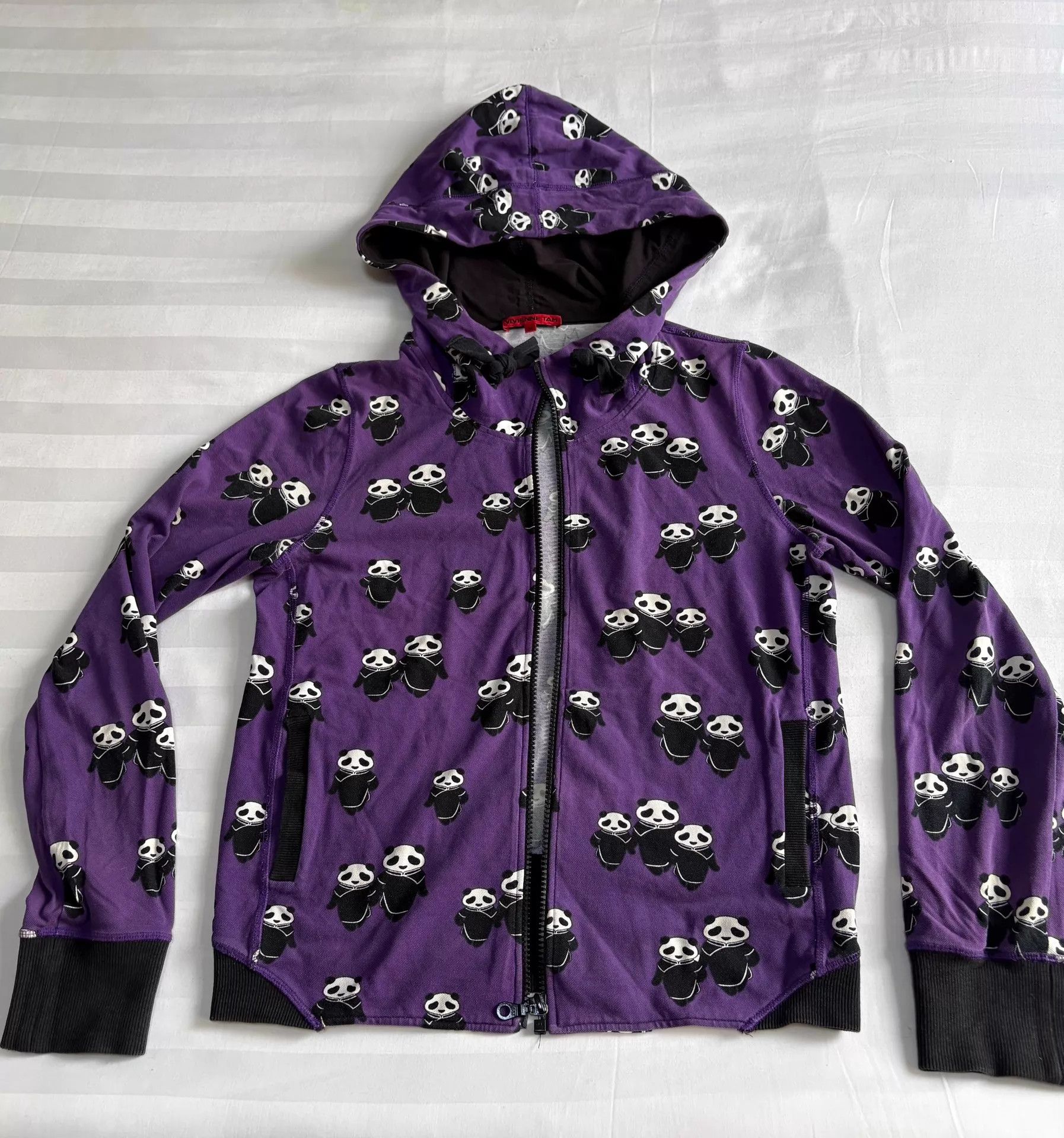 Vivienne Tam Vivienne Tam Vintage Panda Print Hoodie Size M / US 6-8 / IT 42-44 - 2 Thumbnail