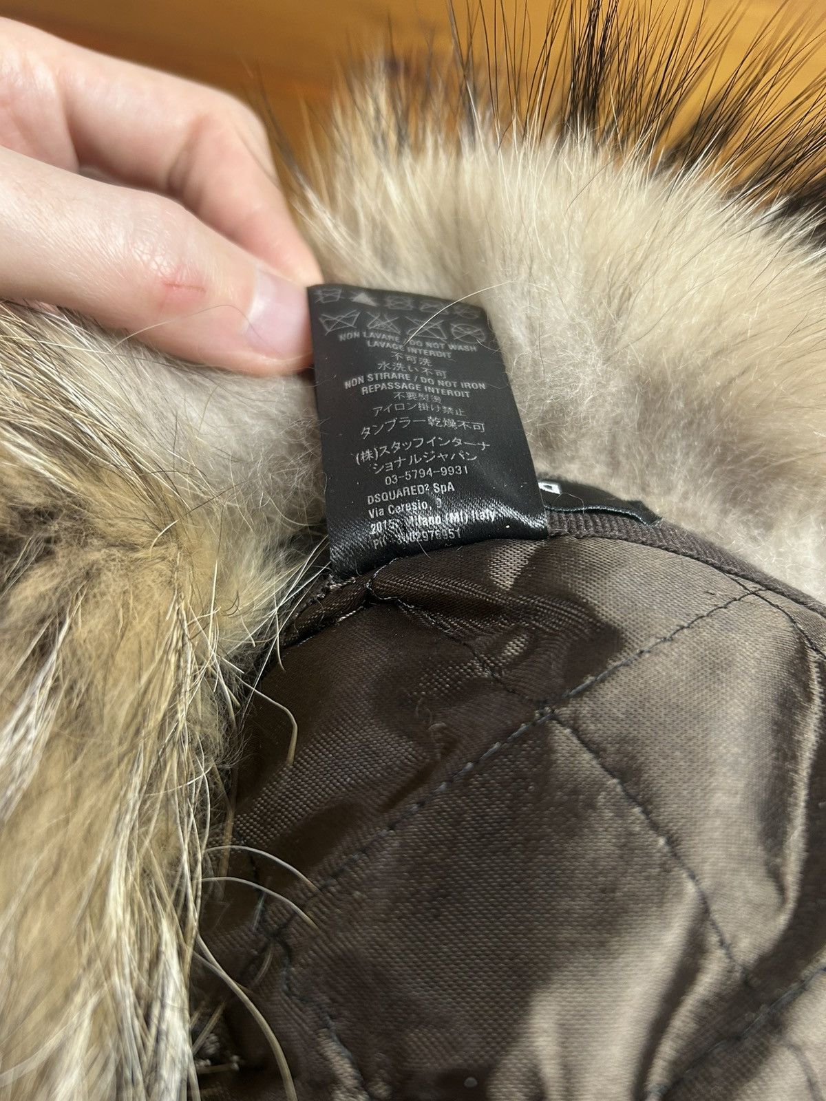 Dsquared2 Dsquared2 Oversized Fur Trapper Hat Size ONE SIZE - 14 Thumbnail