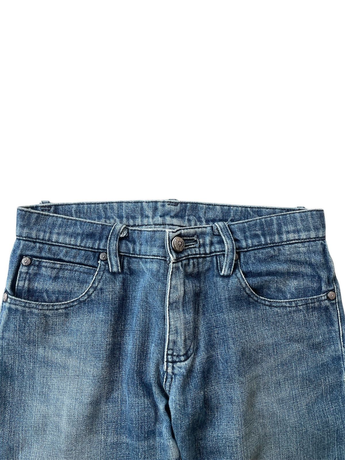 Chrome Hearts Chrome Heart Fleur De Lis Knee Denim Size US 26 / EU 42 - 2 Thumbnail