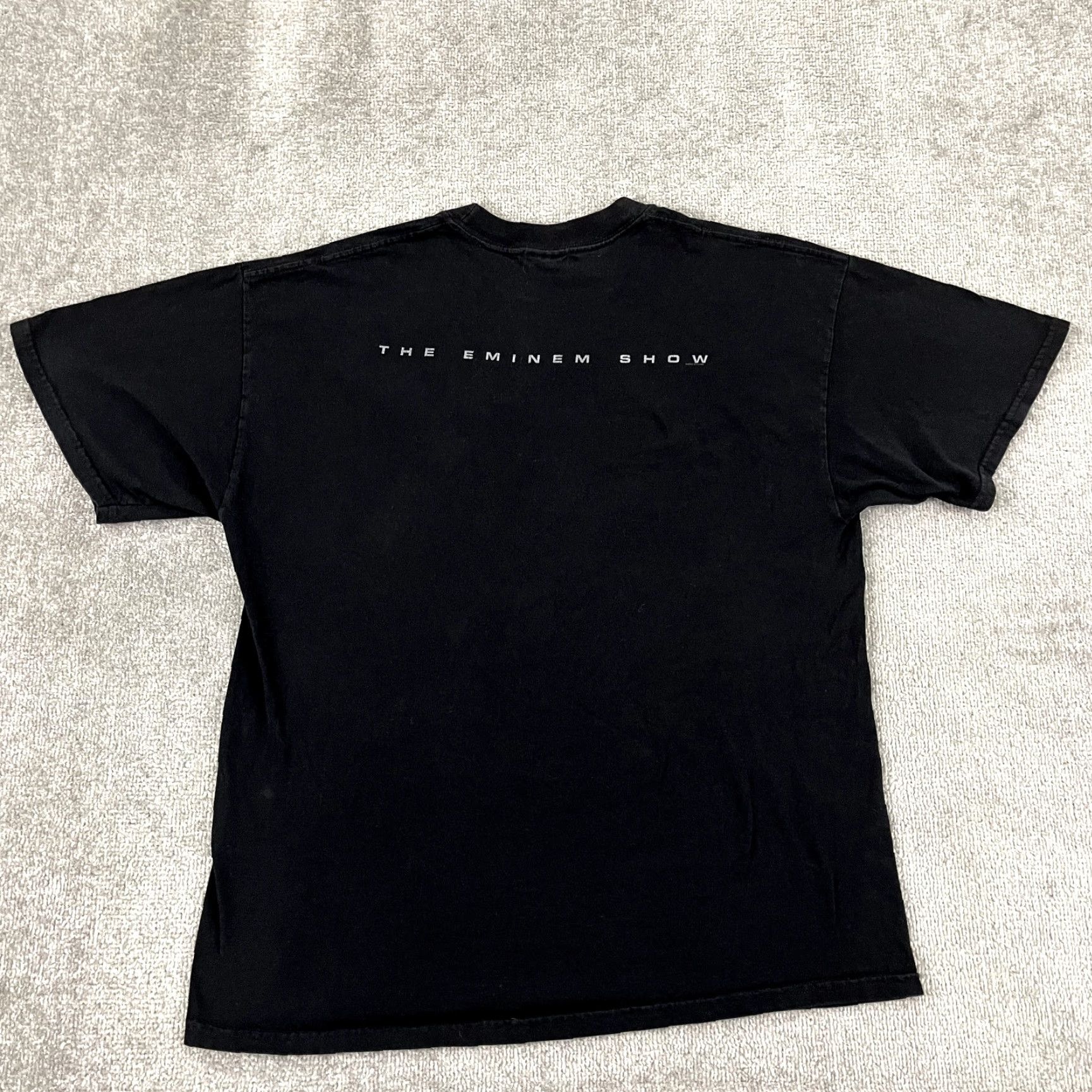 Vintage Vintage Eminem Shirt Mens XL Black The Eminem Show Slim Shady Rap Tee 2002 Y2K Size US XL / EU 56 / 4 - 3 Thumbnail