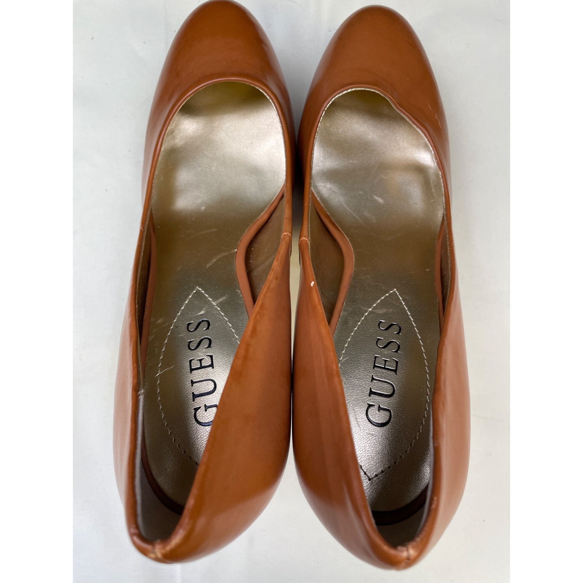 Guess Guess Women's Tan/ Brown Platform Pumps/ Shoes Heels 4" Size Size US 7 / IT 37 - 5 Thumbnail