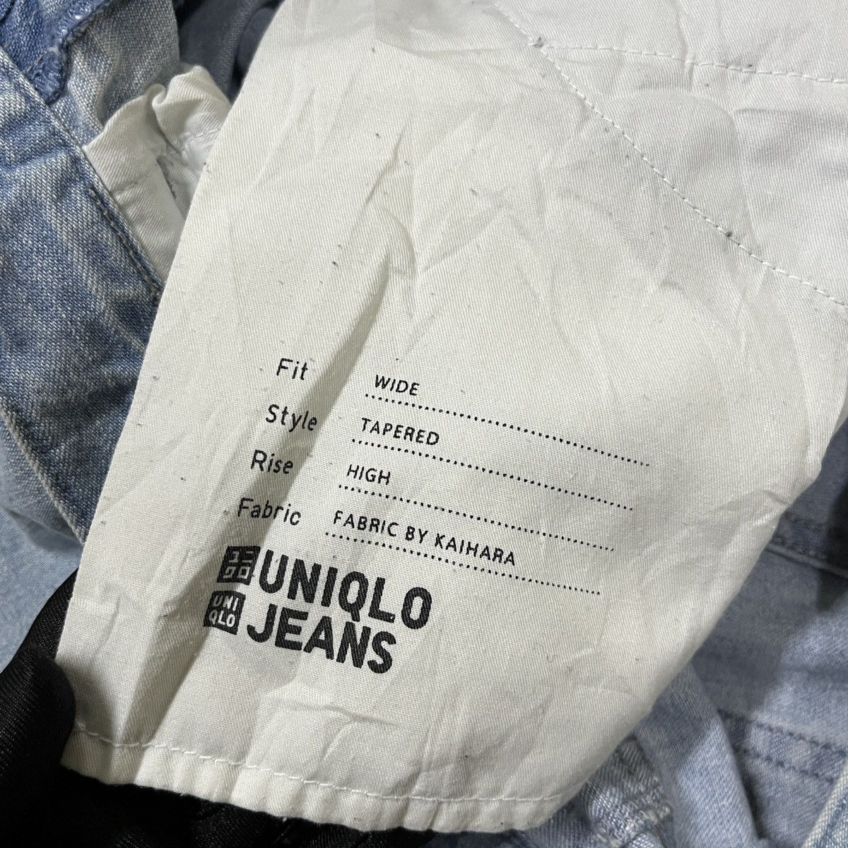 Japanese Brand × Uniqlo Uniqlo Baggy/Wide Jeans Size US 28 / EU 44 - 9 Thumbnail