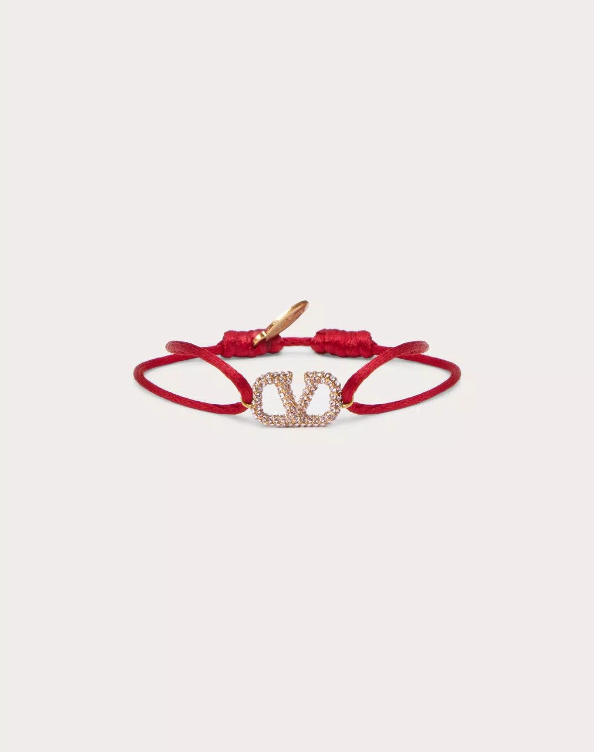 Valentino oc11z0725 Size:OS/ Cotton And Swarovski® Crystals in Red Size ONE SIZE - 1 Thumbnail