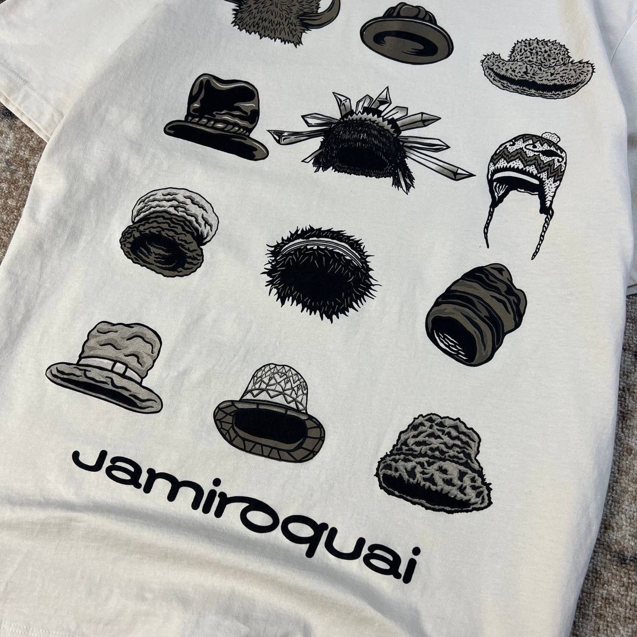 Band Tees Jamiroquai Vintage Big Logo Jazz Band T-Shirt 1TS94 Size US M / EU 48-50 / 2 - 3 Thumbnail