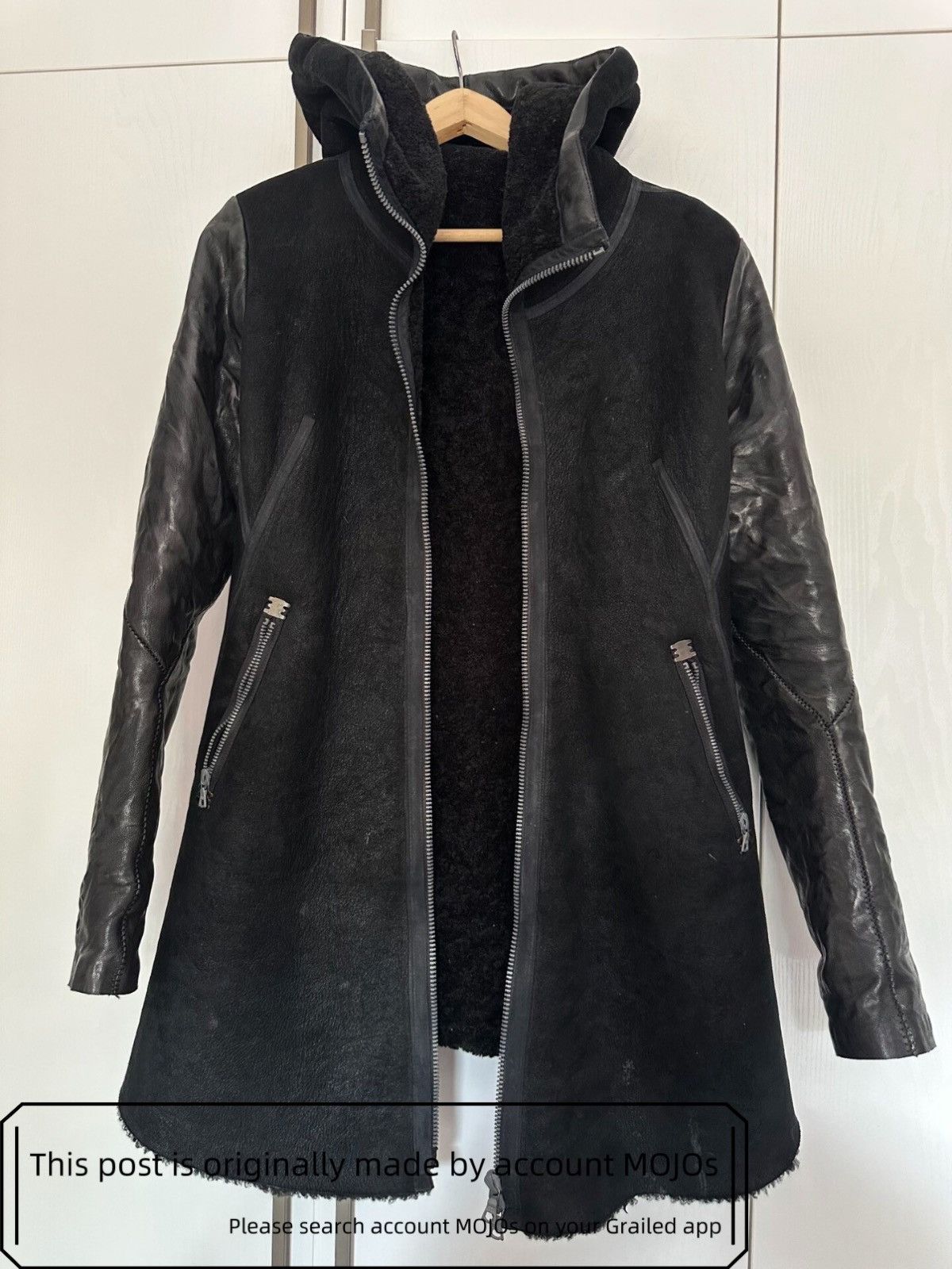 Isaac Sellam Experience Sz 38 Isaac Sellam Elbow Wizard Leather Jacket mojos1638 Size US S / EU 44-46 / 1 - 1 Thumbnail