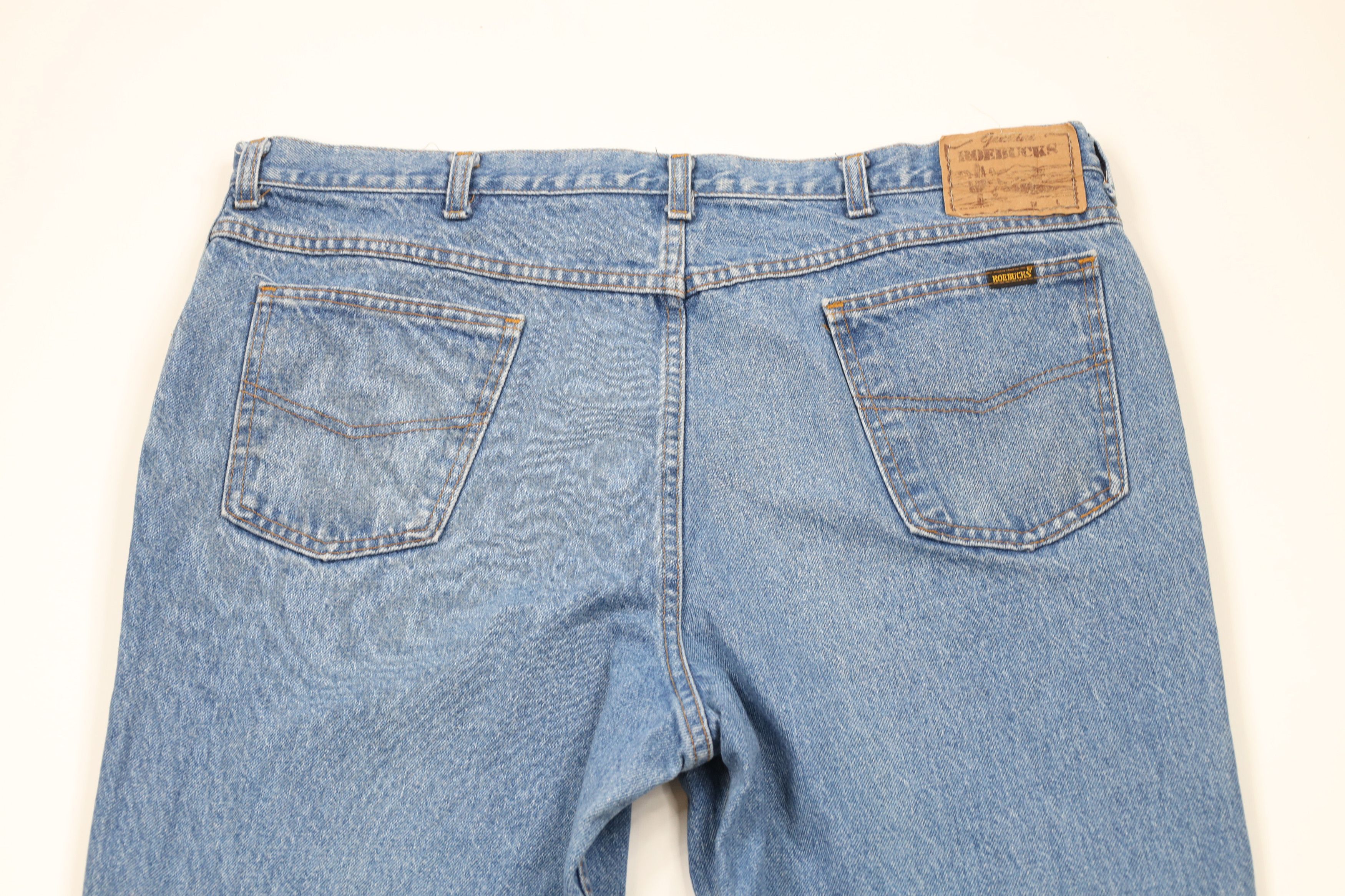 Vintage Vintage 90s Streetwear Straight Leg Denim Jeans Blue USA Size US 40 / EU 56 - 11 Thumbnail